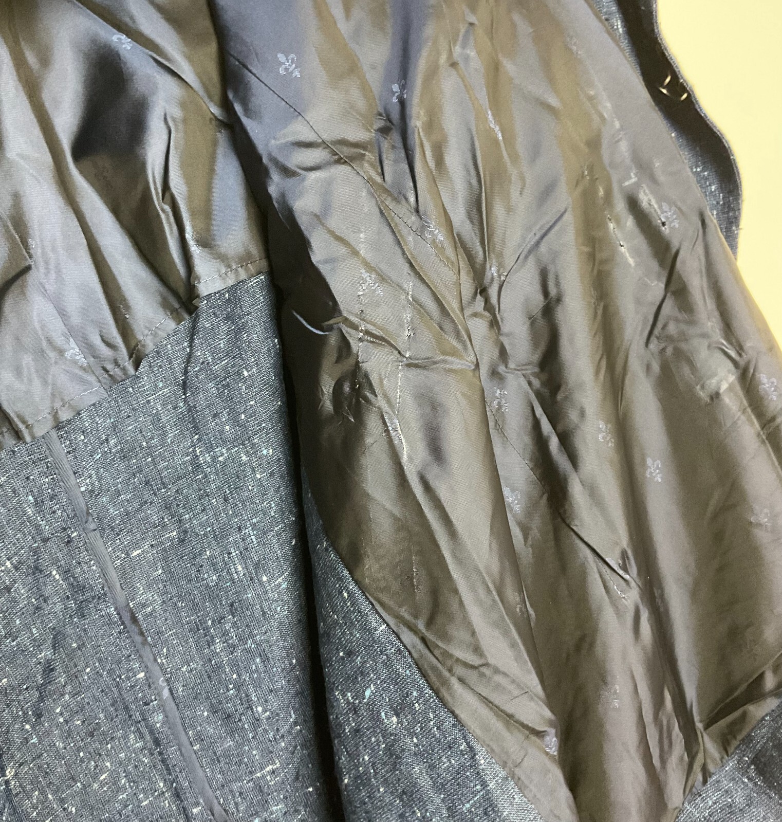 $1498 NWT New John Varvatos Lynn Hook and Bar Blazer Jacket EU58X US48X *Defect*