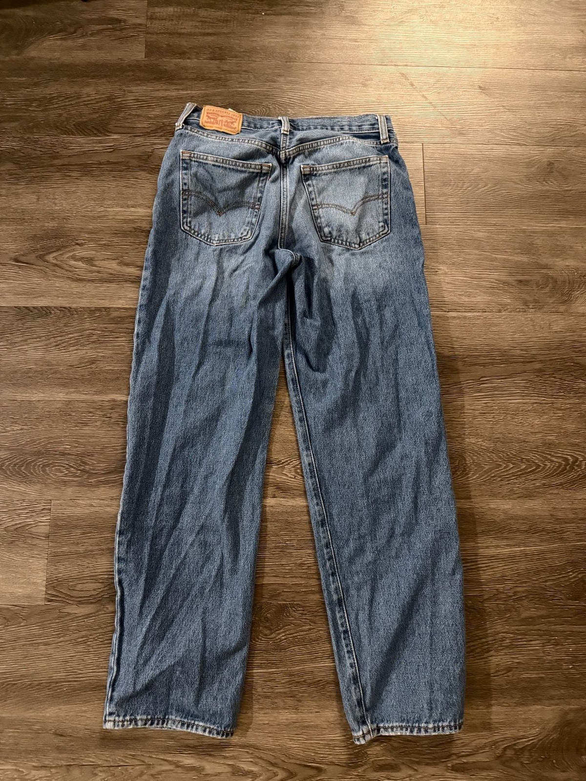 Levi’s ’94 Baggy Wide Leg Jeans in Light Wash Denim