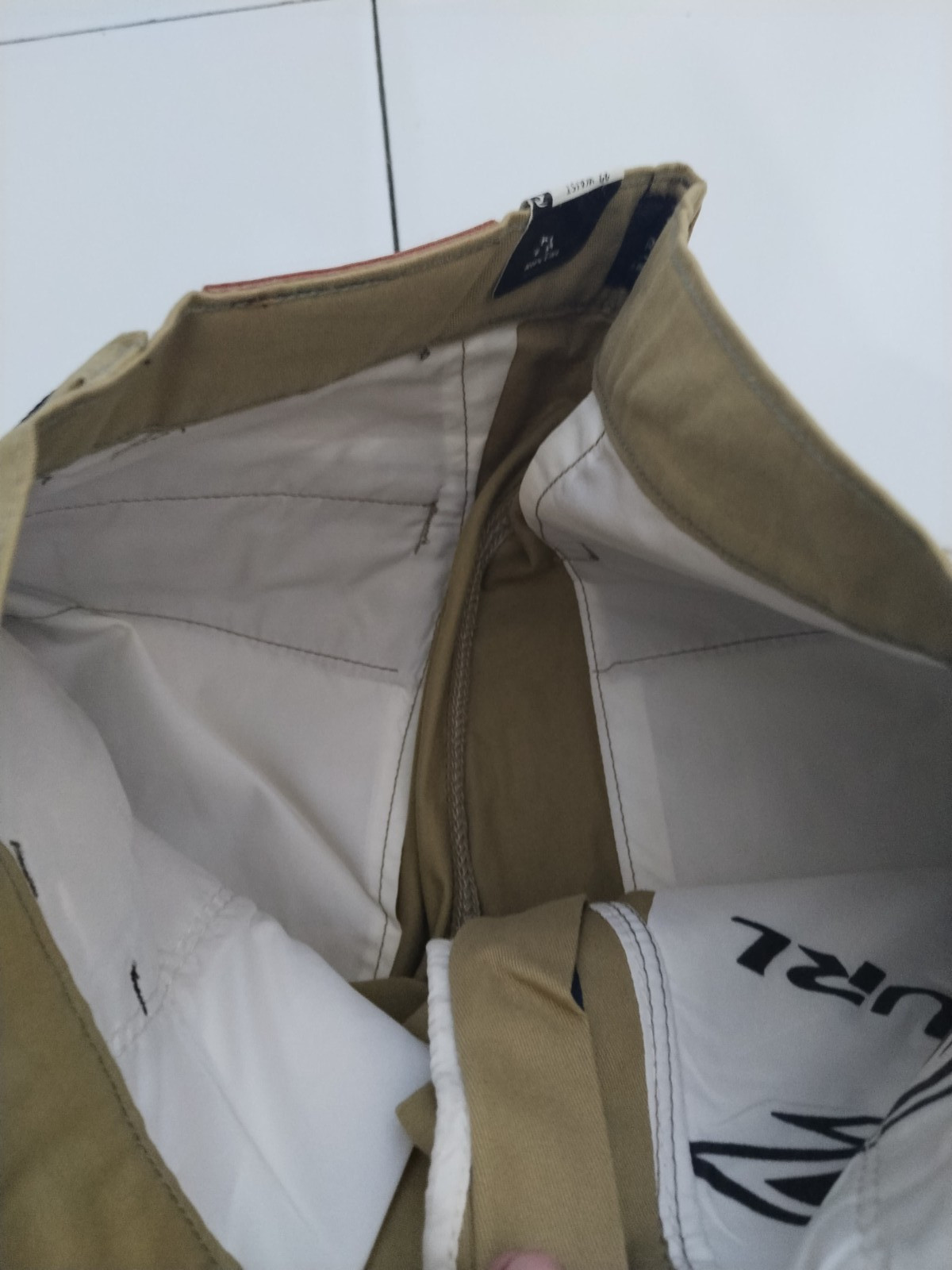Rip Curl Classic Golf Pants Khaki Colour New With Tag Size 32