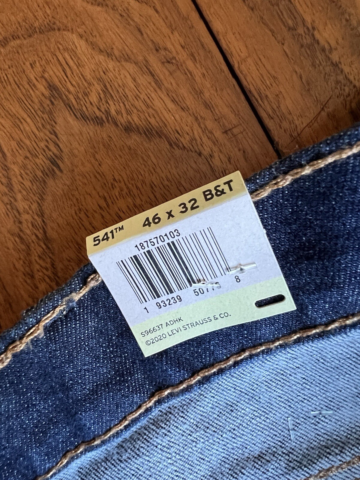 Levi’s 541 Cleaner 46×32 Blue Flex Pants Jeans