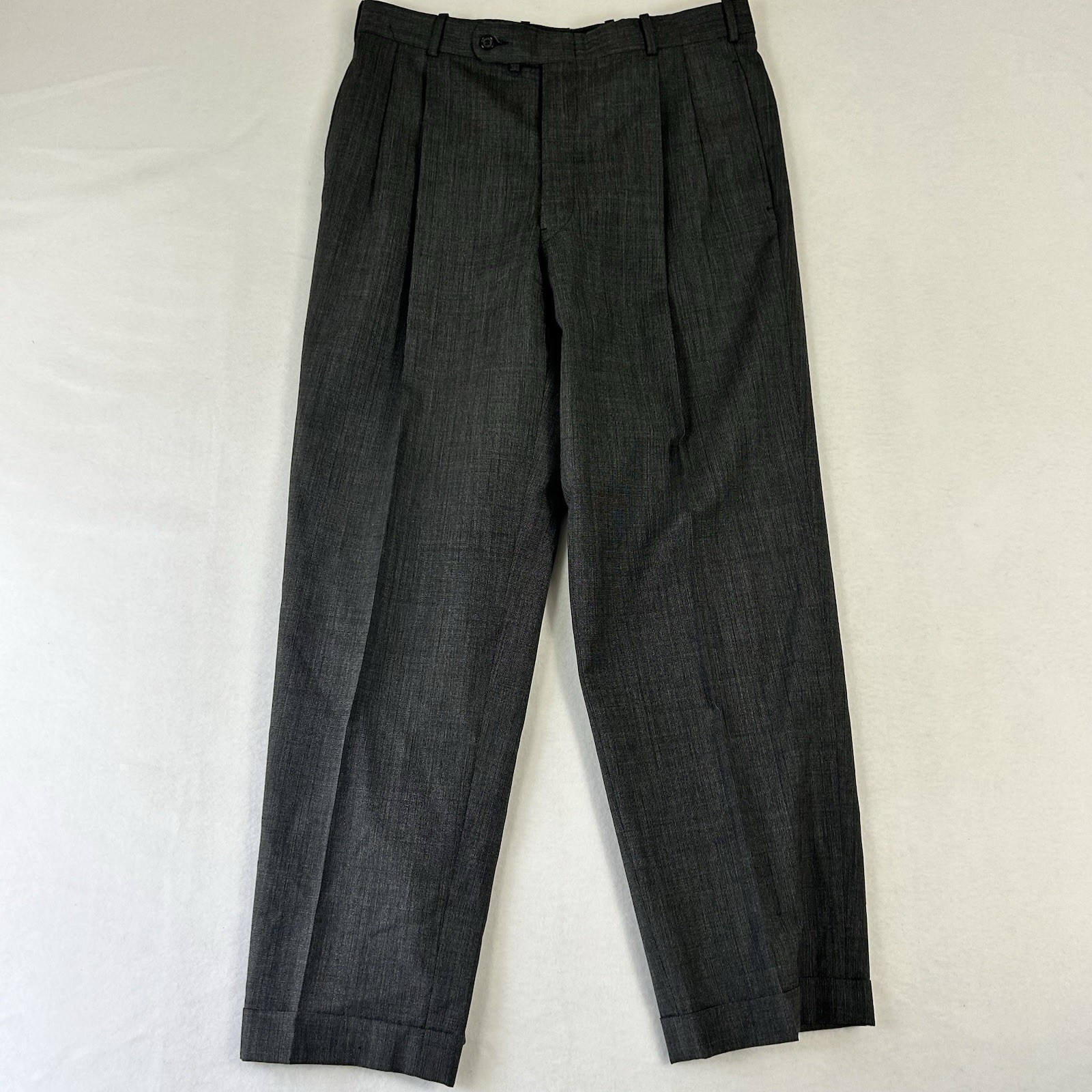 Corporate Image Tom James Gray Suit Mens 42 Blazer Pants 33×29