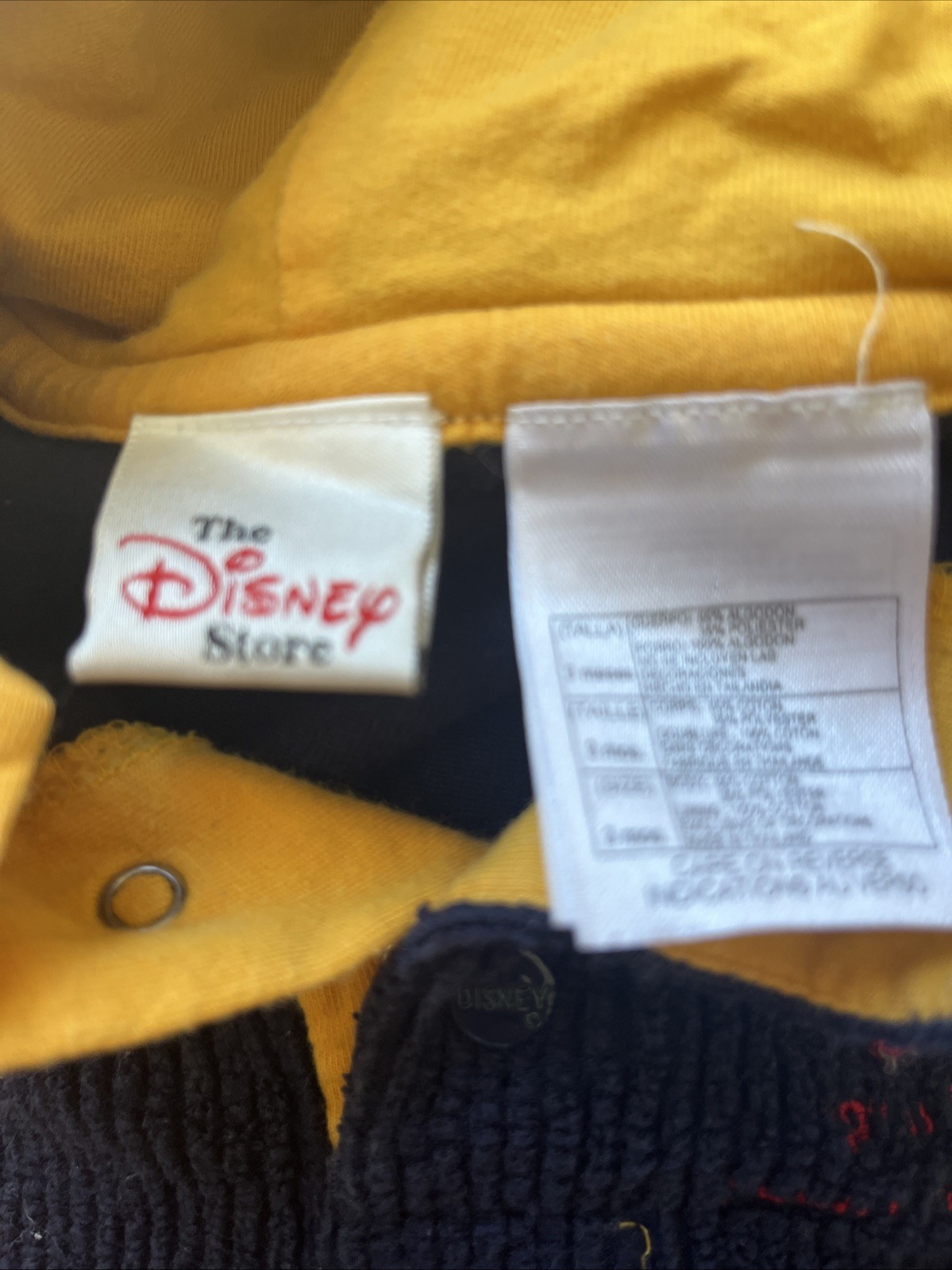 Y2K Winnie The Pooh 3 Months Pullover