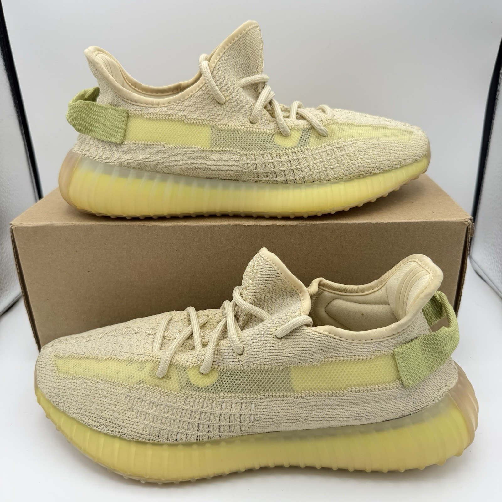 Adidas Yeezy Boost 350 V2 Flax/Flax-Flax FX9028 Men’s Size 8.5