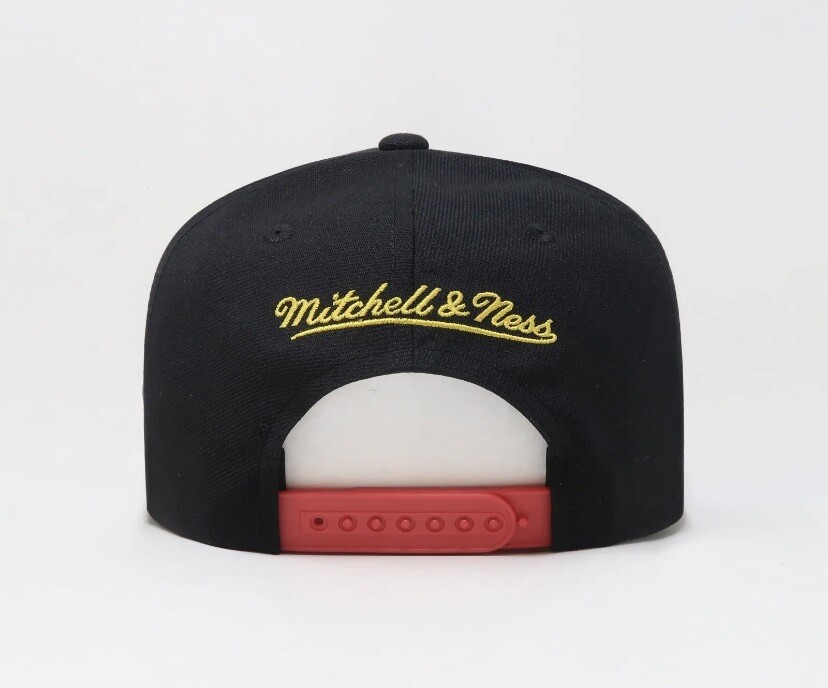 Mitchell & Ness Men’s Hat NBA Draft Houston Rockets Black HWC Pro Snapback Cap