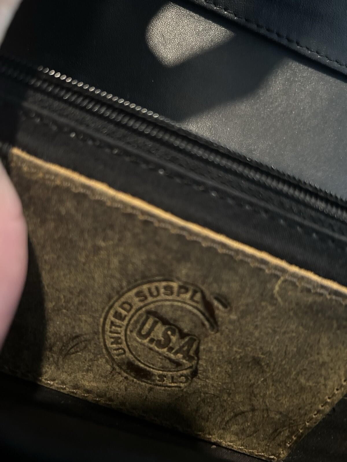 Myra Bag Sandstone Trail Wristlet Wallet Tooled Leather Sunflower Cowhide