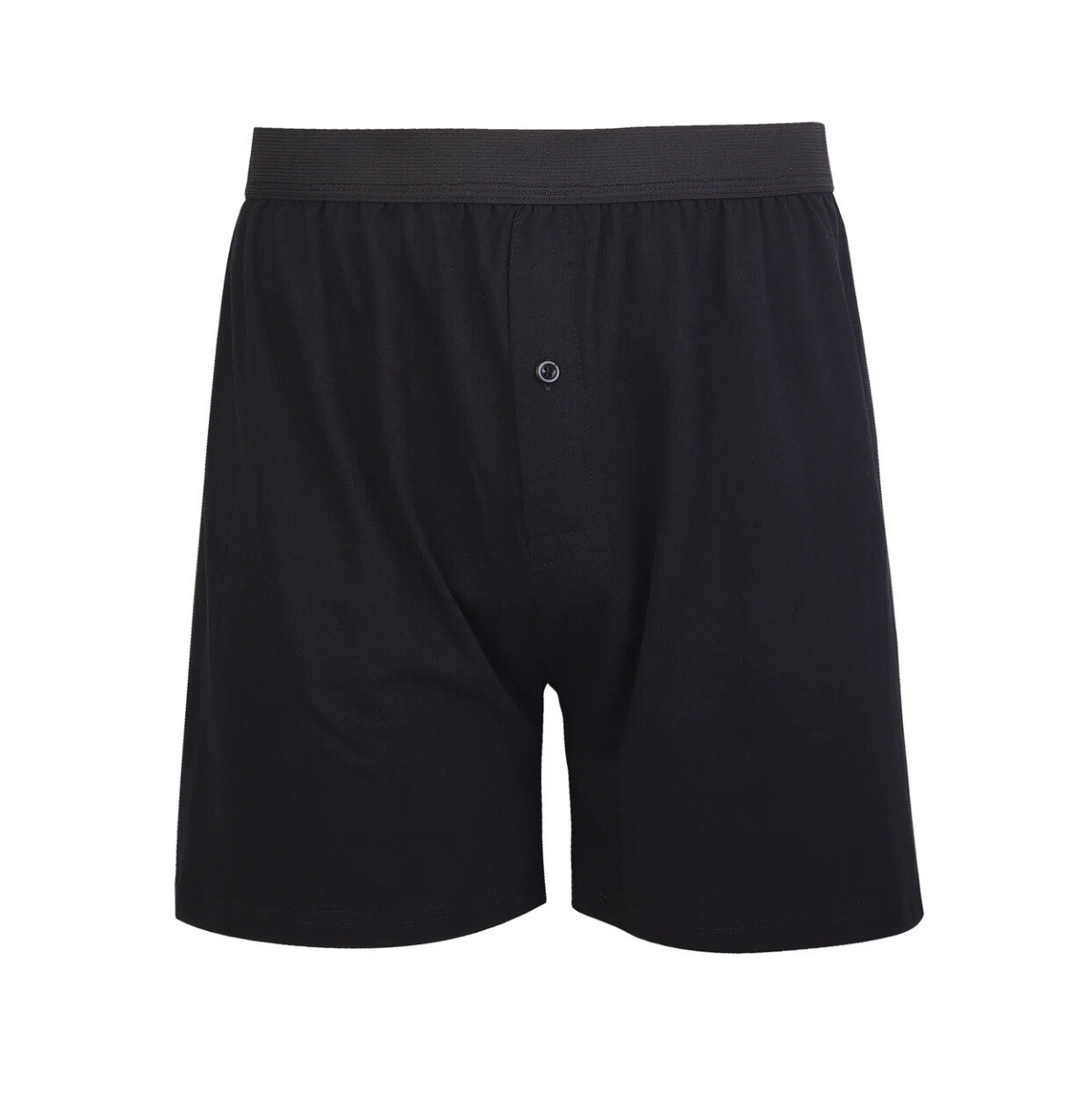 3 6 12 Men’s Plain Boxer Shorts 100% Cotton Underwear Knit Solid Assorted Color