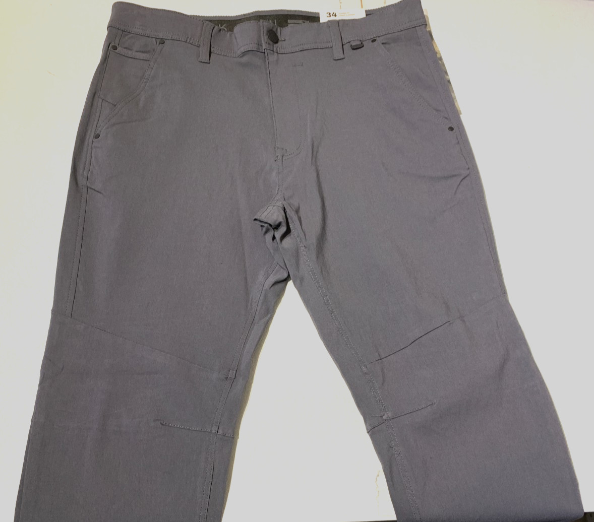 NWT PROJEK RAW Men’s bungee flex Classic Fit Comfort Waistband Grey All Size