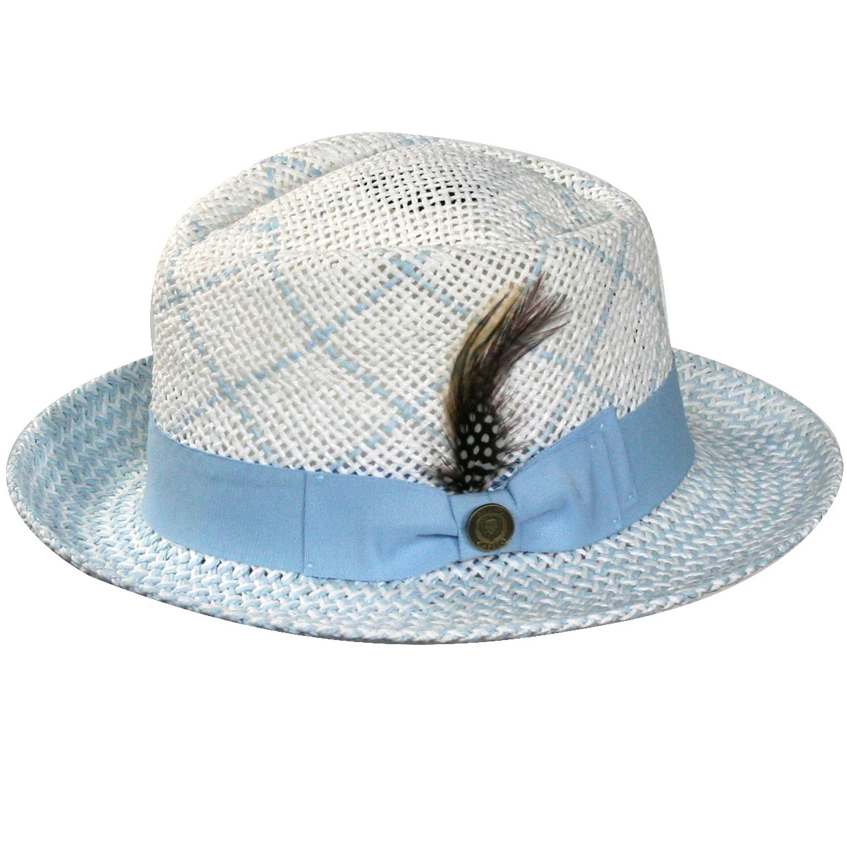 Enrico Straw Fedora by Bruno Capelo