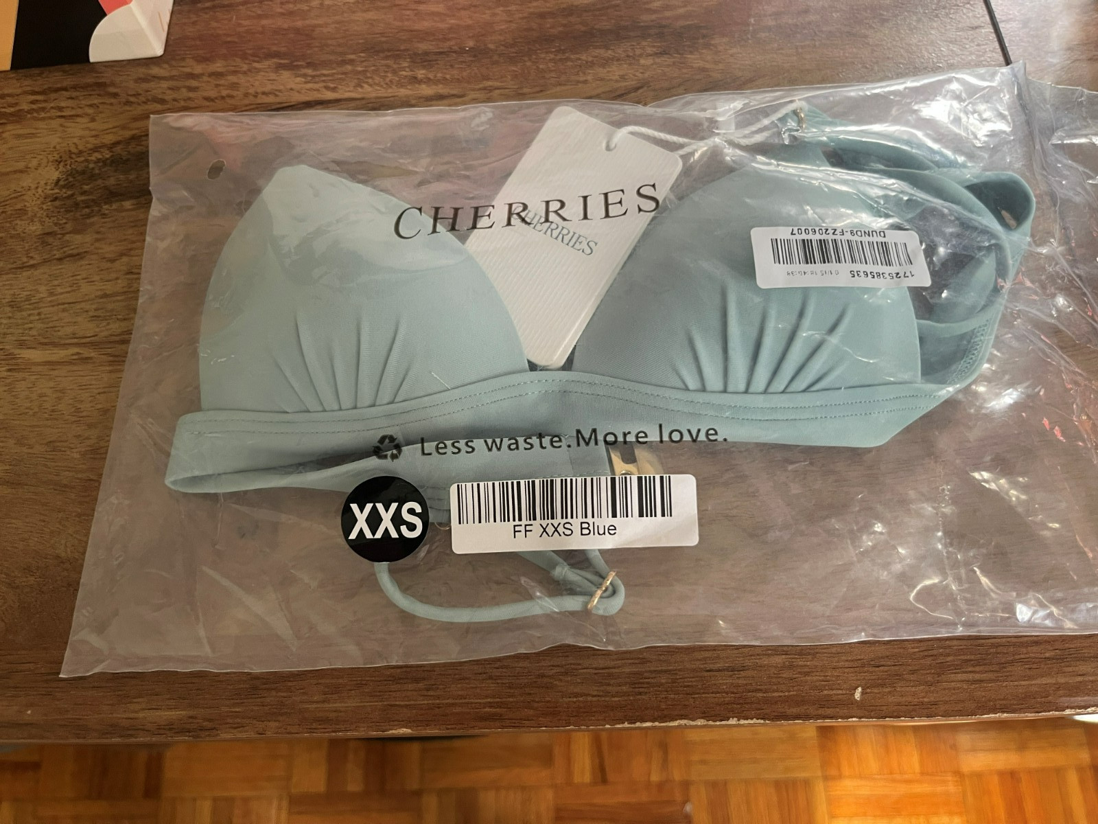 Cherries Bikini Bathing Suit push up top xxs