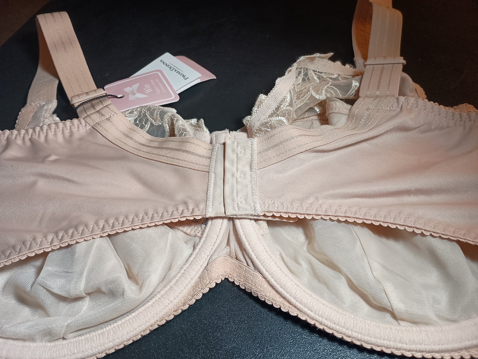 Prima Donna Deauville Underwire Bra – Size 40 H (UK Sizing) Cafe NWT