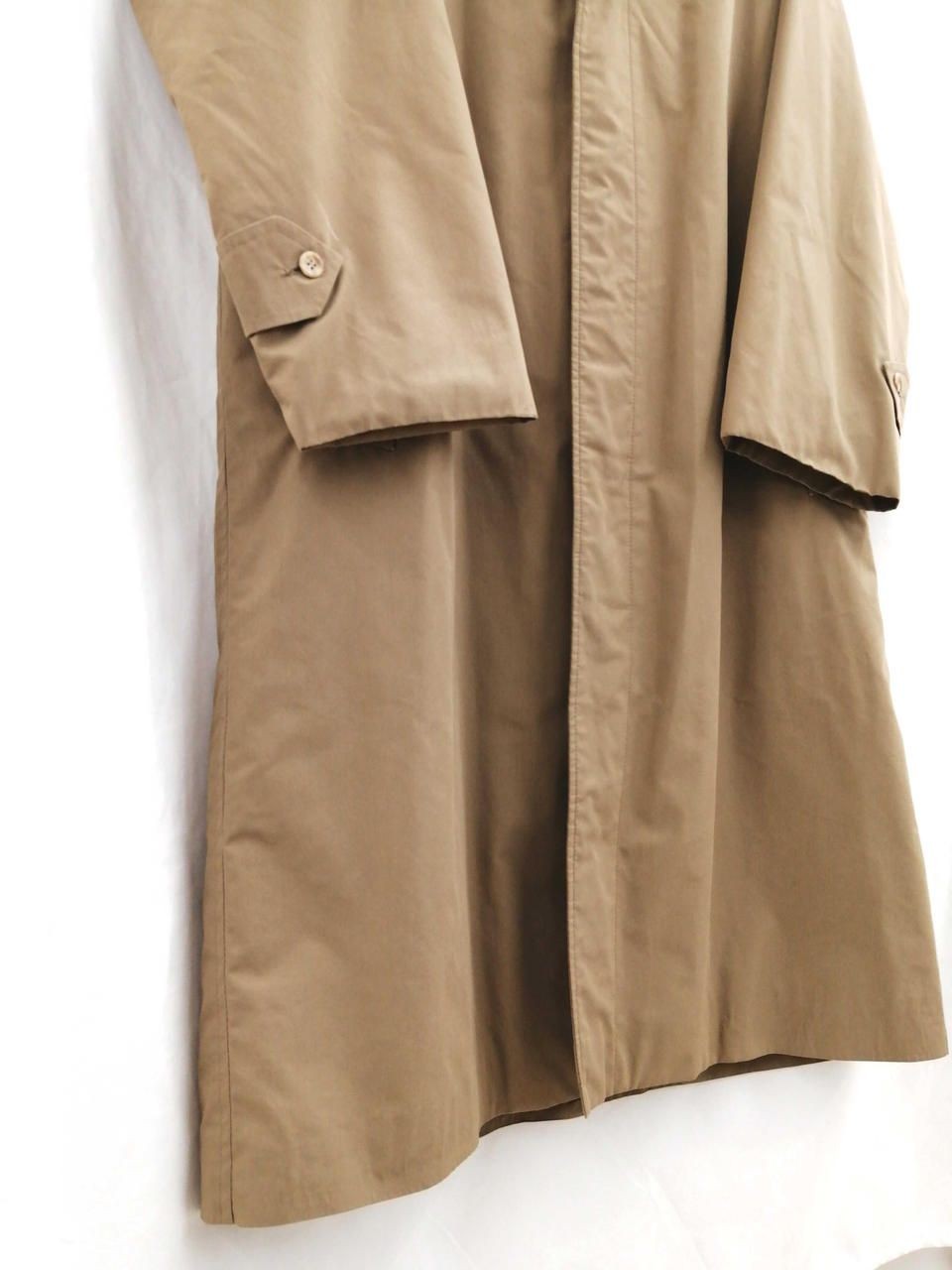 BURBERRYS One Sleeve 80s Long Coat Made in Spain Nova Check Used