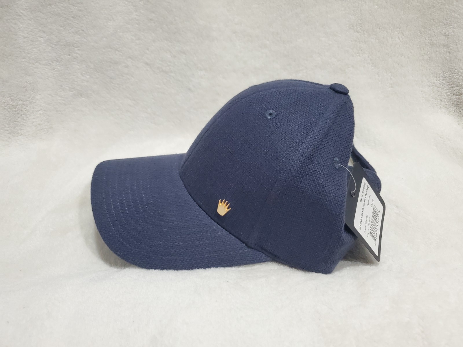 NO BAD IDEAS NBI OG CROWN 6 PANEL MENS STRAPBACK HAT BLUE NEW