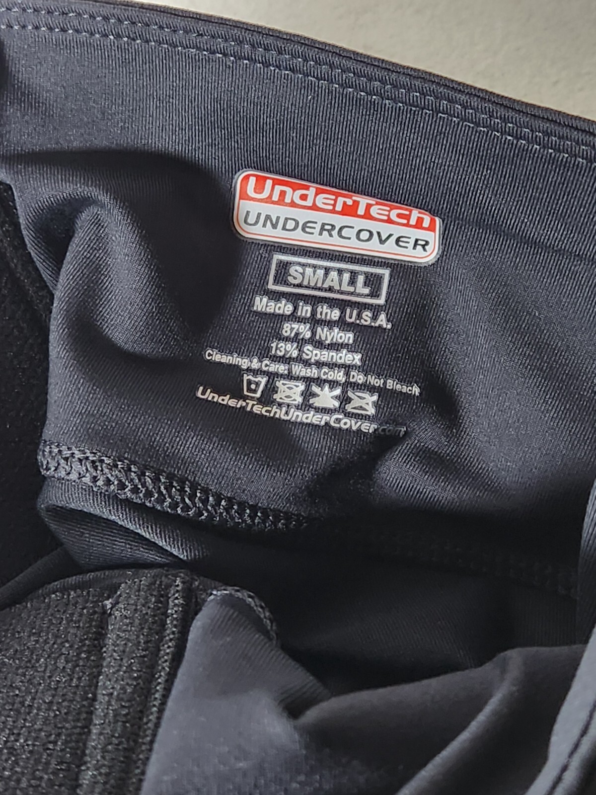 UnderTech Undercover Concealment Leggings Women’s Size S Black Made USA
