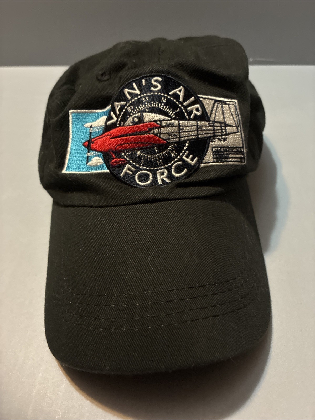 Vintage VAN’S Air Force Blue Adjustable Hat Cap