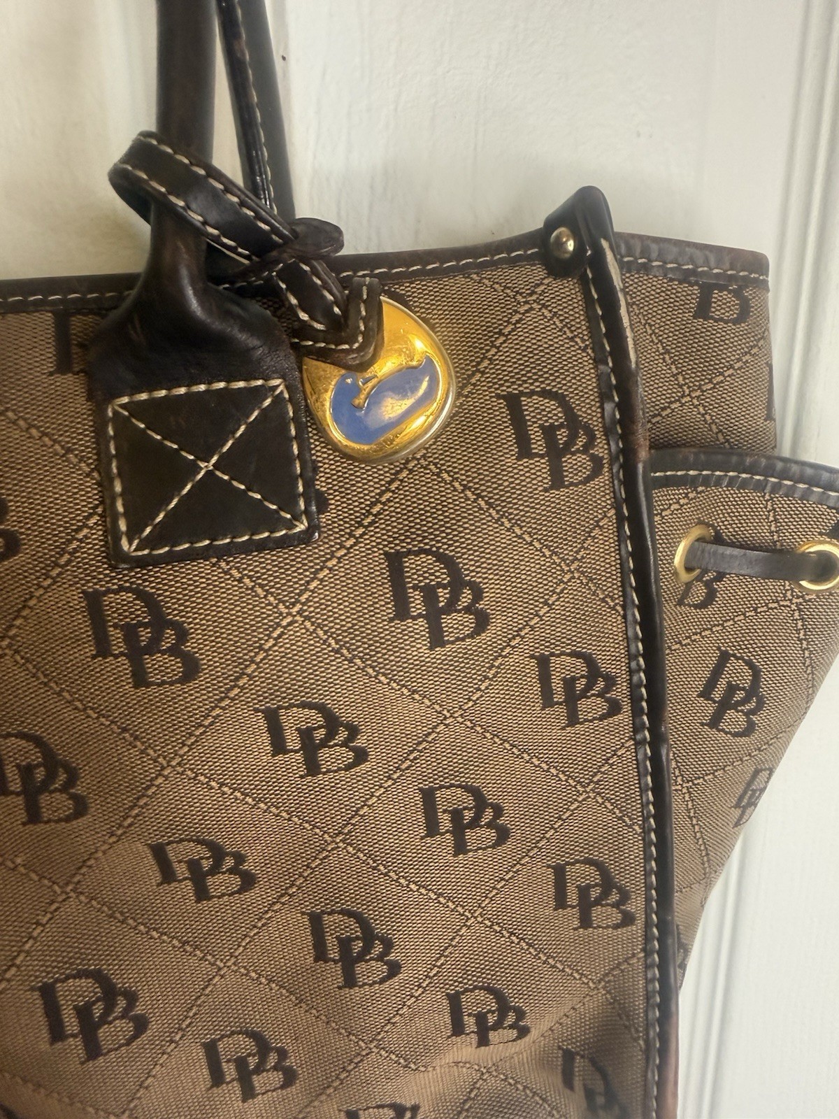 Dooney and Bourke Canvas Satchel