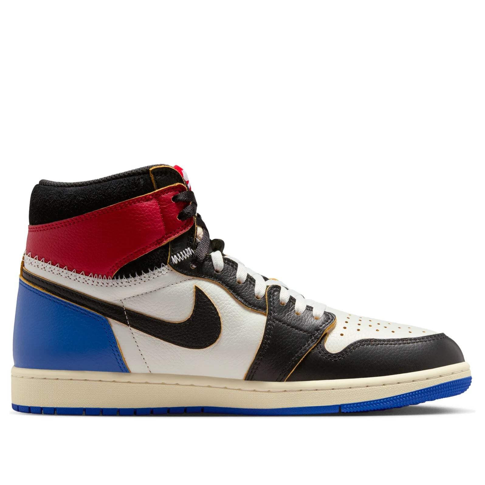 IO7847 002 Air Jordan 1 Retro High OG Fragment Union LA Varsity Red Sport Royal