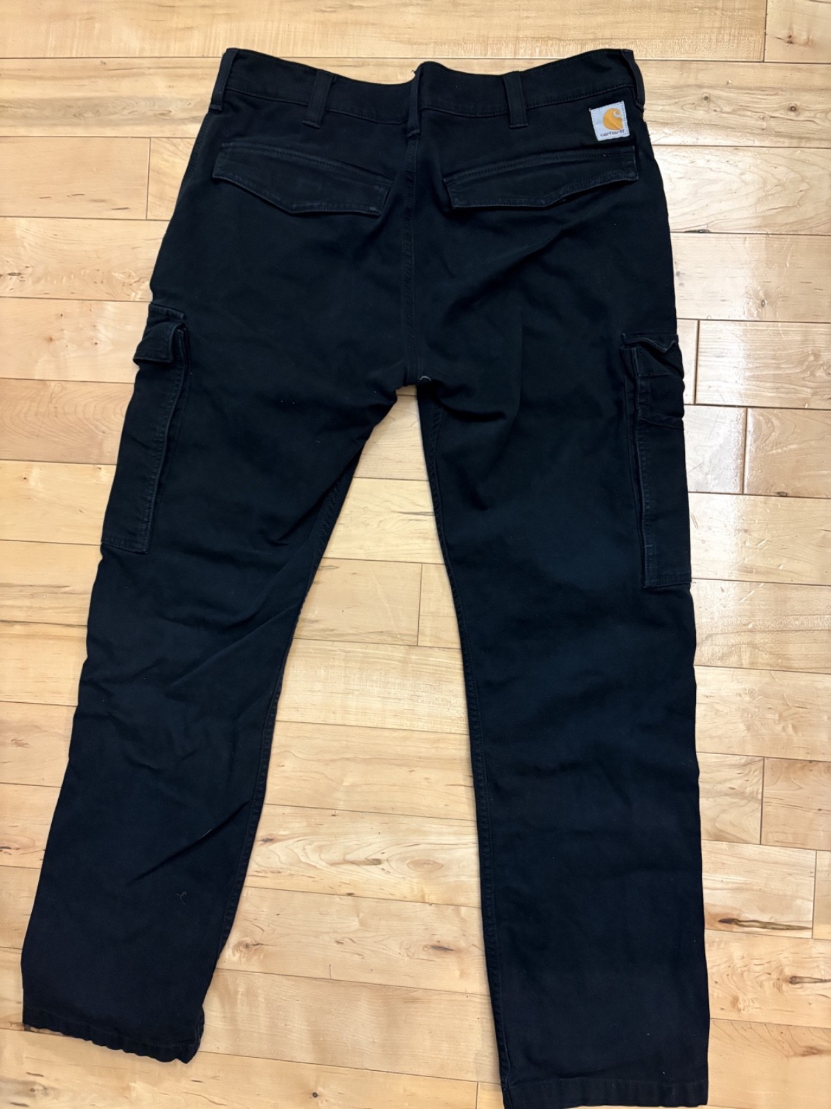 Carhartt Men’s Relaxed Straight Rigby Cargo Pant Black 32 x 32