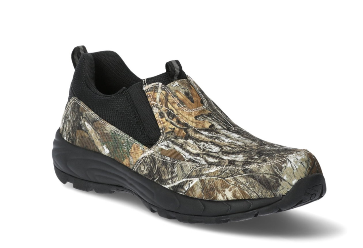 George Men’s Realtree Edge Camo Casual Slip-on Goring Rugged Moc Shoes: 7-13