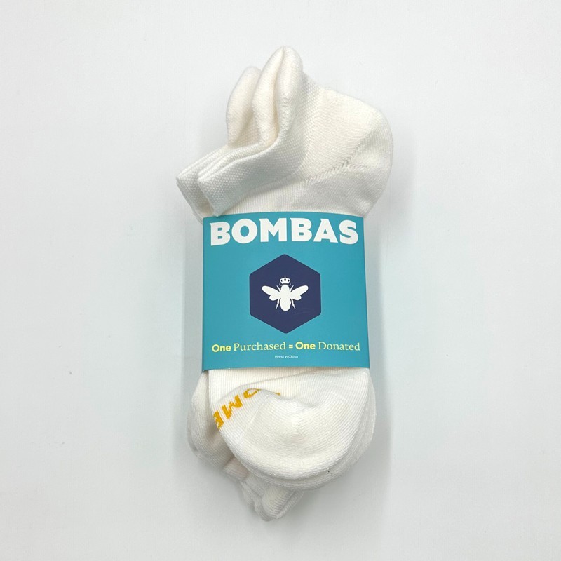 4 pairs Bombas Women’s Honeycomb Solid Ankle socks Size M 2 Colors Mix Everyday