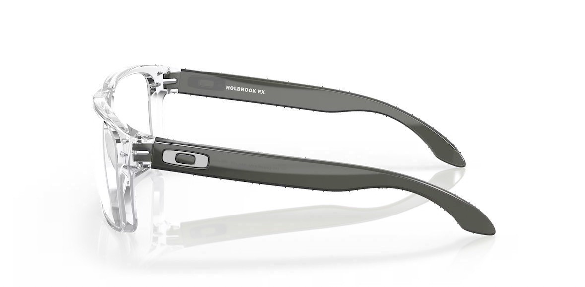 Oakley Holbrook Polished Clear Frame M (131mm) Fit Regular – High Bridge Fit