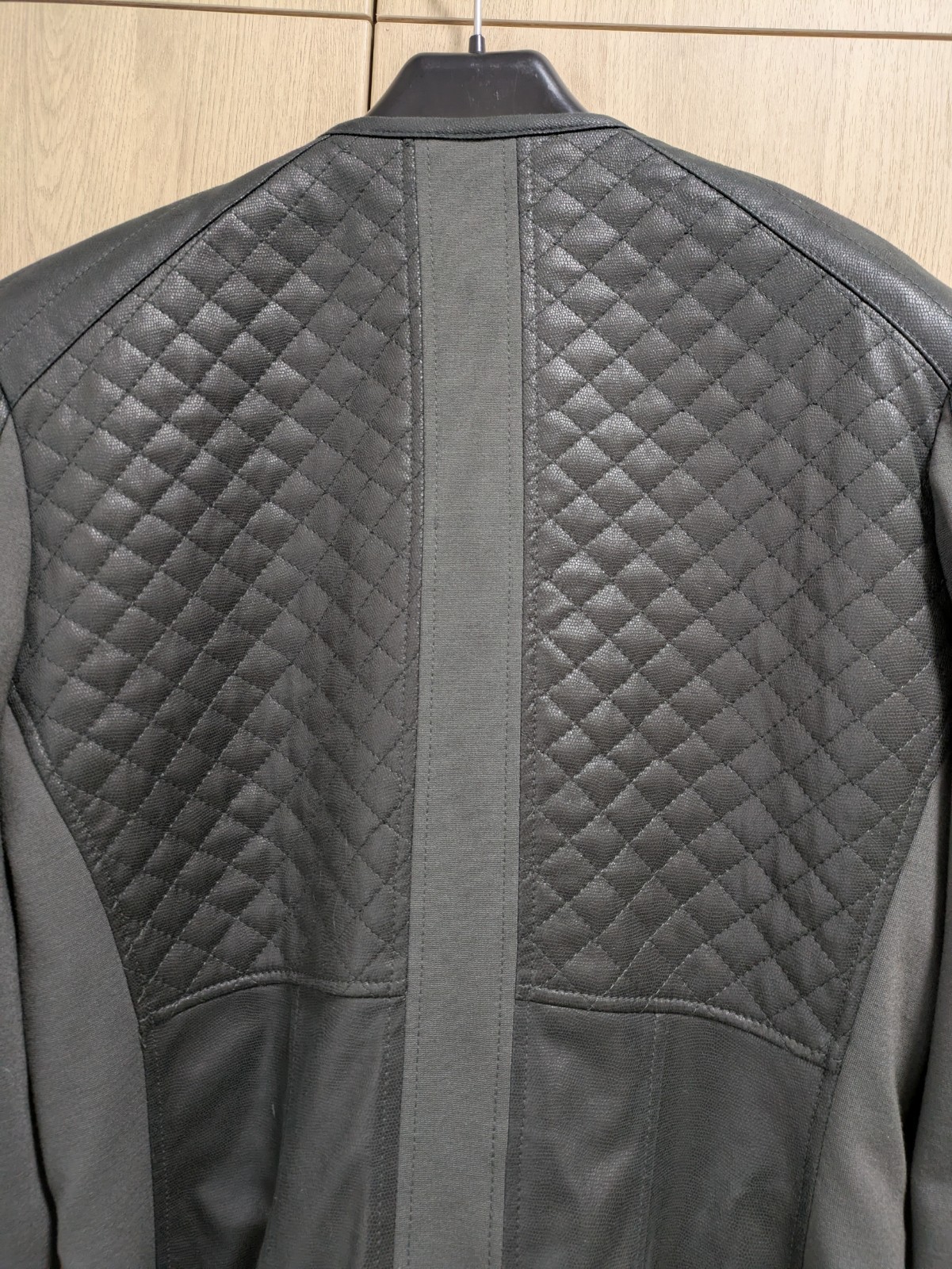 Ladies Apanage BIKERS STYLE Jacket, Black, Size 10 USED GOOD CONDITION