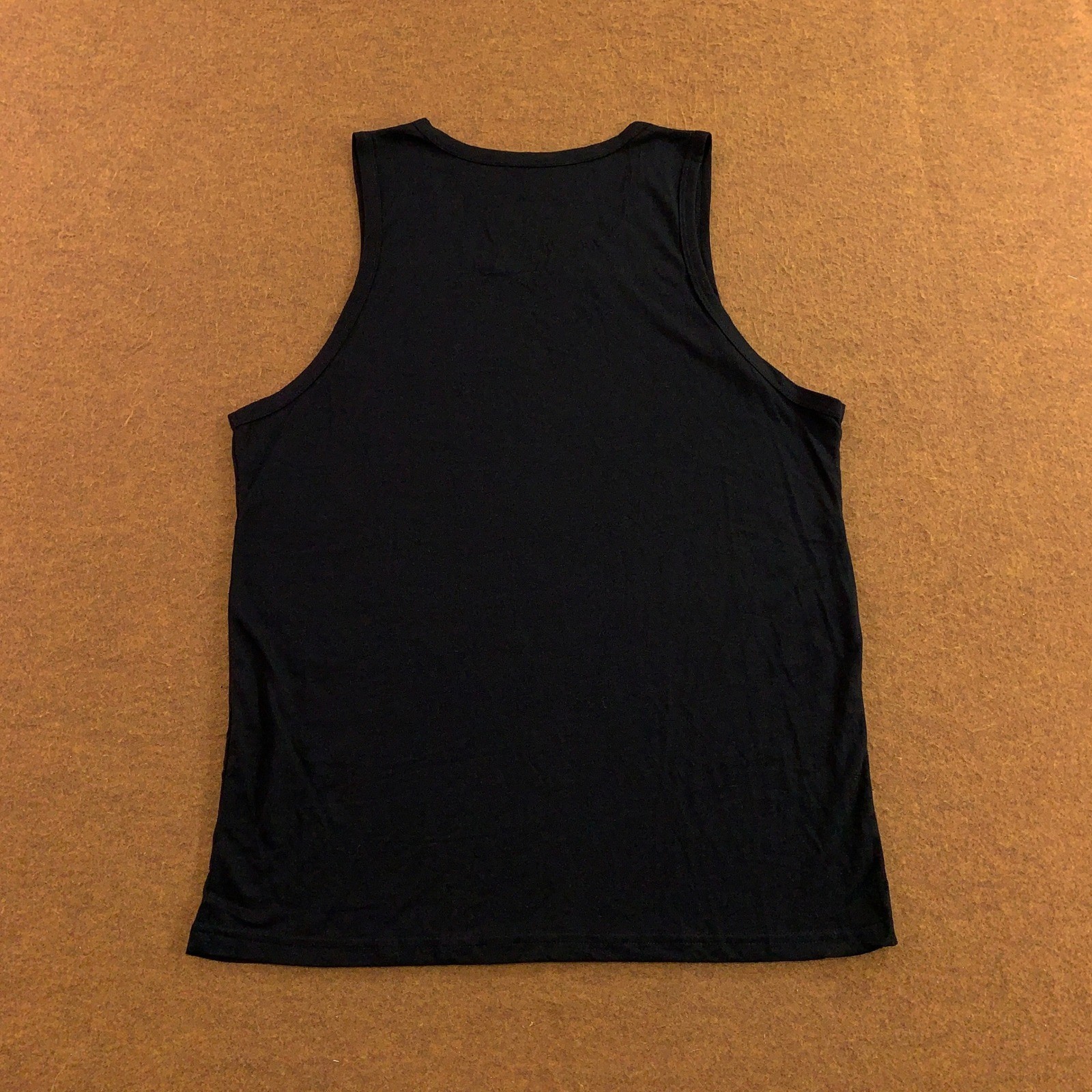 Bamboo Cool Mens XXL Black Bamboo Viscose Blend Sleeveless Tank Top New
