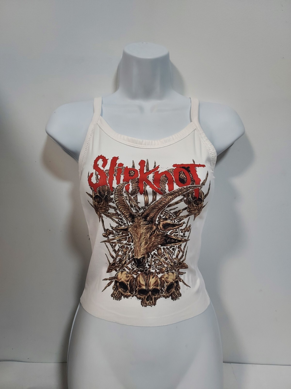 Slipknot crop top Ram goat skulls Slipknot tank top slipknot Shirt xs to 2xl