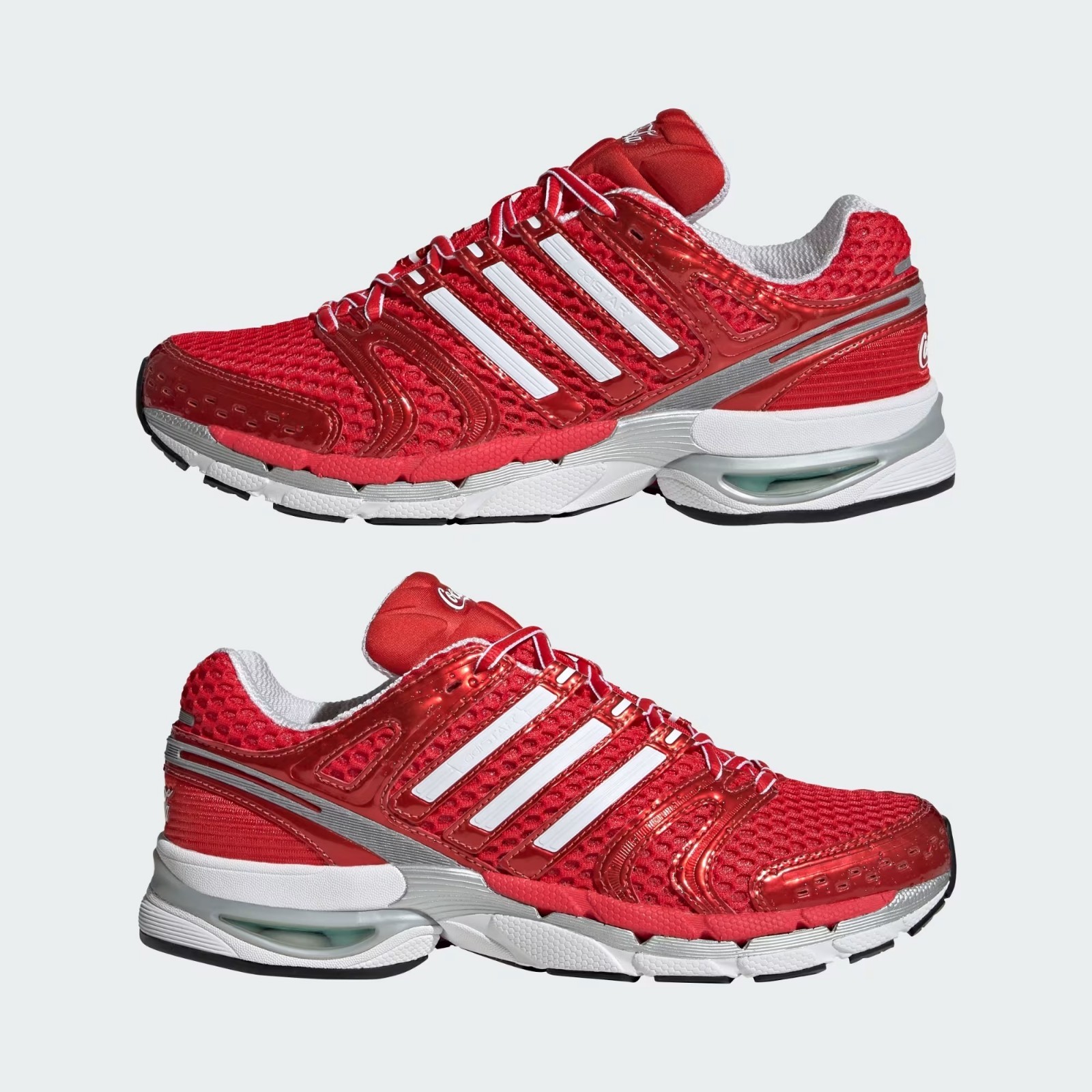 adidas Originals ADISTAR CONTROL 5 COCA COLA KH6895 None White Silver Men Shoes