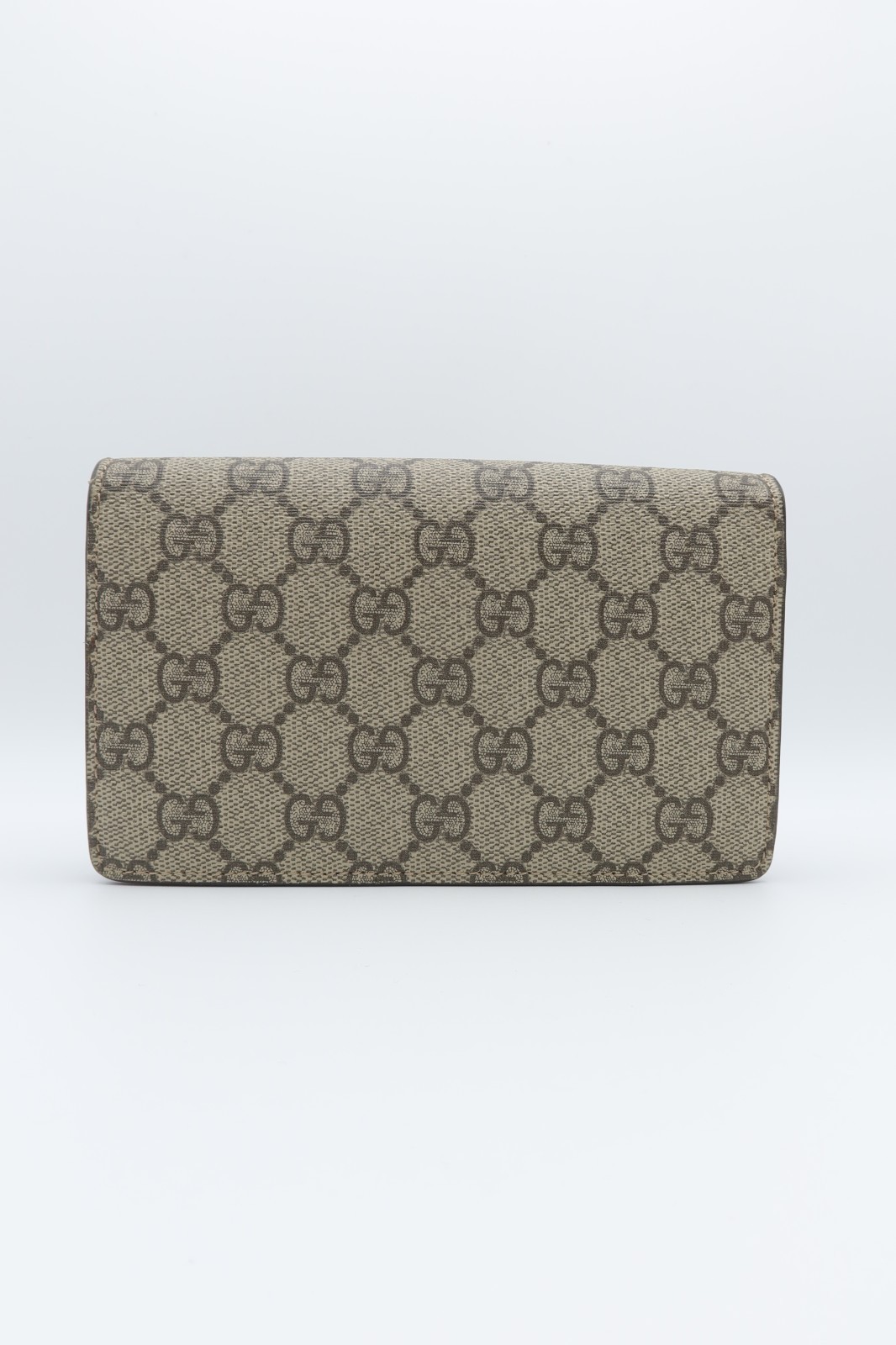 Gucci GG Supreme Monogram Mini Cherry Chain Bag
