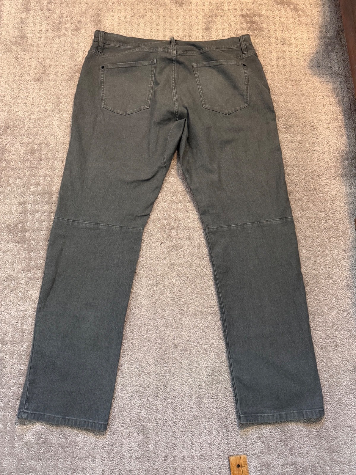 Proof Rover Pants Mens 36×32 Gray Canvas Huckberry Stretch Hiking Outdoors