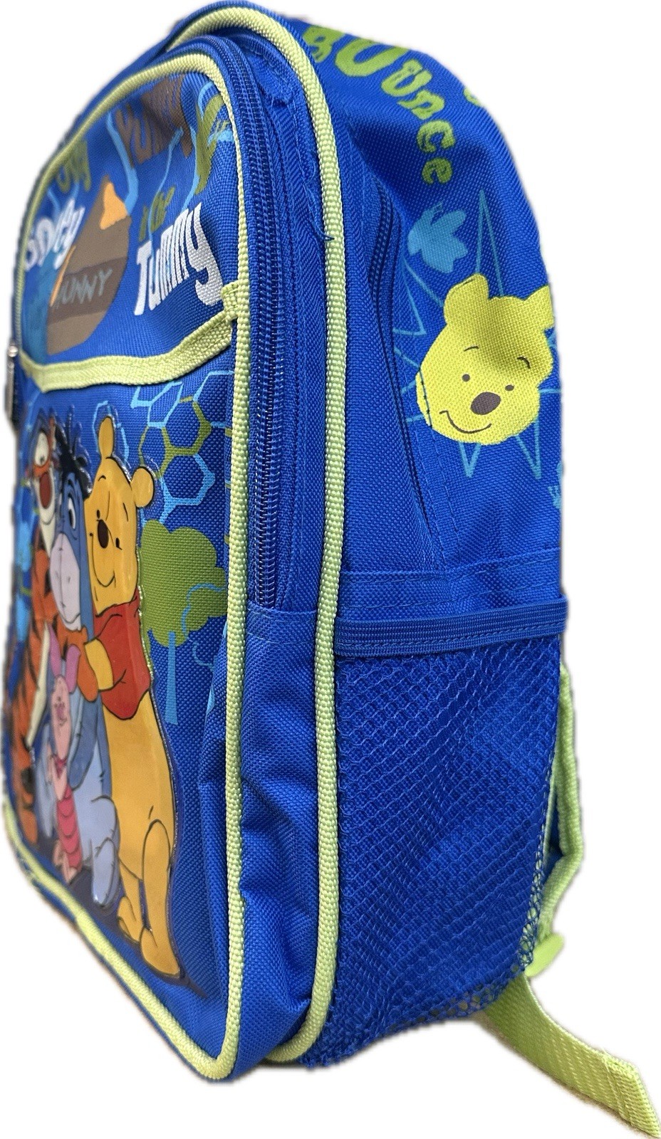 Small Backpack – Disney – Winnie the Pooh – Blue Tigger Eeyore 12″ Bag NEW
