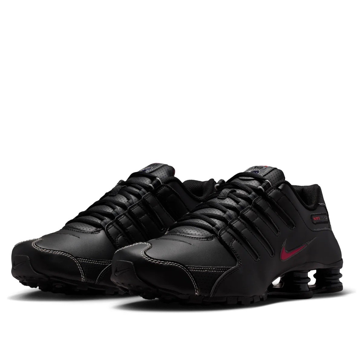 Size 10.5 – Nike Shox NZ “Black Varsity Red” Mens