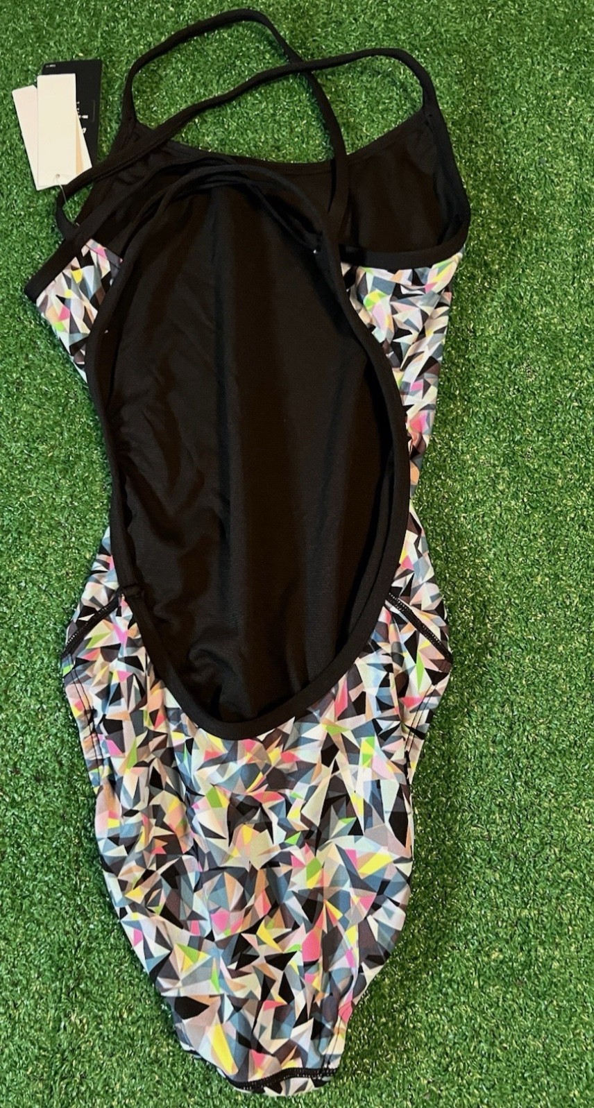 TYR One Piece swimsuit Multi Color Bathing Suit Size XL (38)