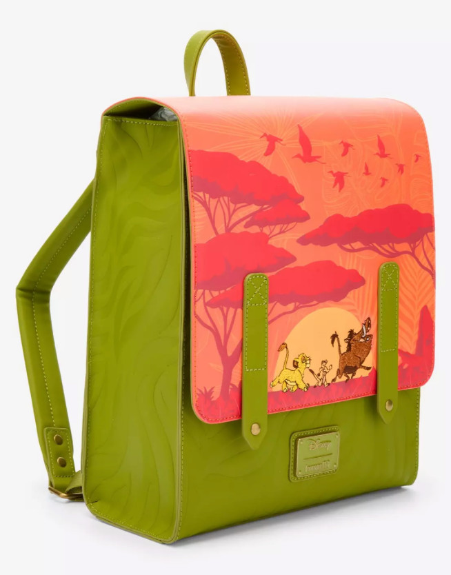 EXCLUSIVE Loungefly Lion King Simba Timon Pumbaa Backpack Tote Wallet 3PC NWT