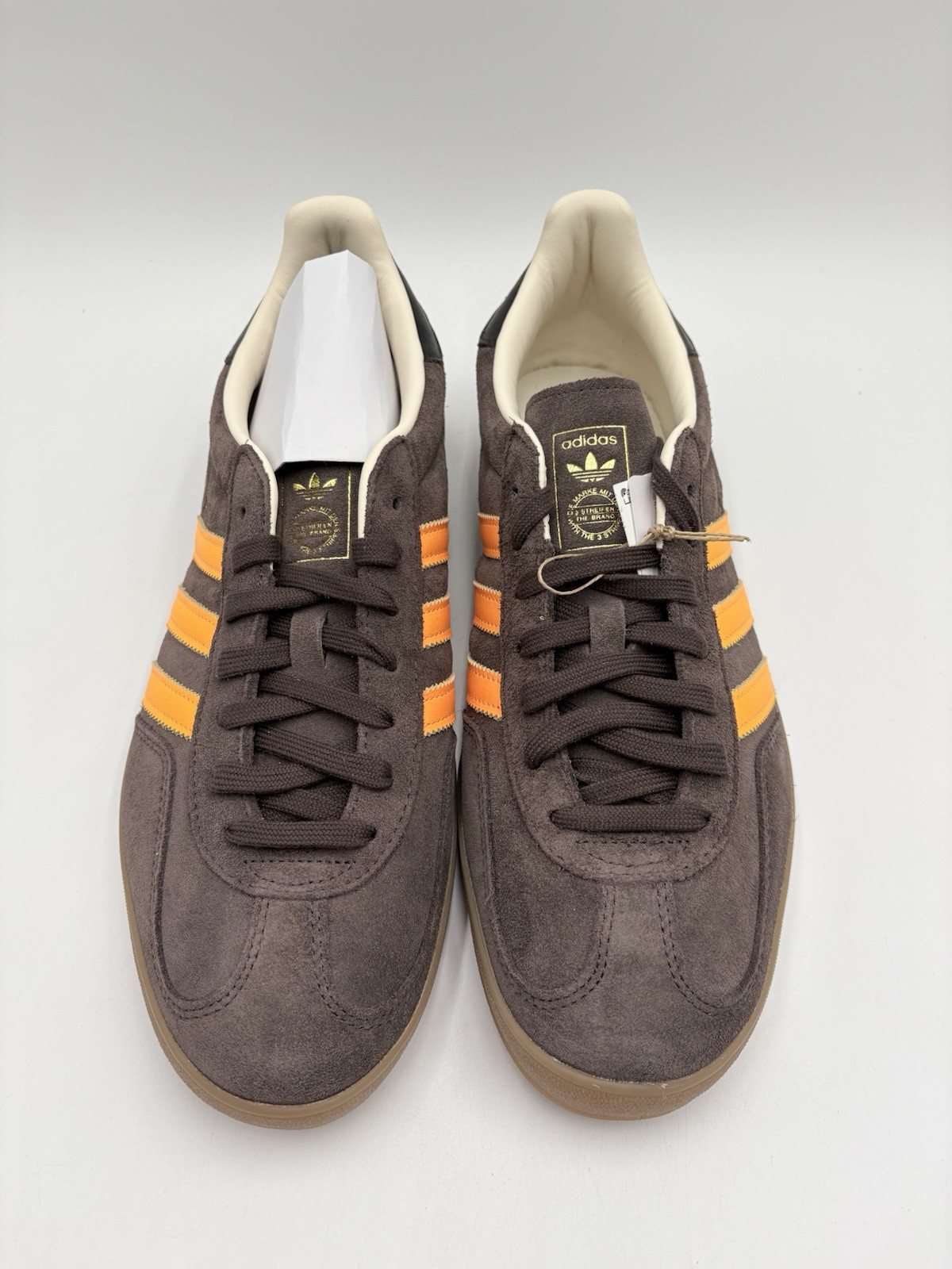 Adidas Men’s Gazelle Indoor Size 8.5 Lucid Tangerine Brown |IH9659|