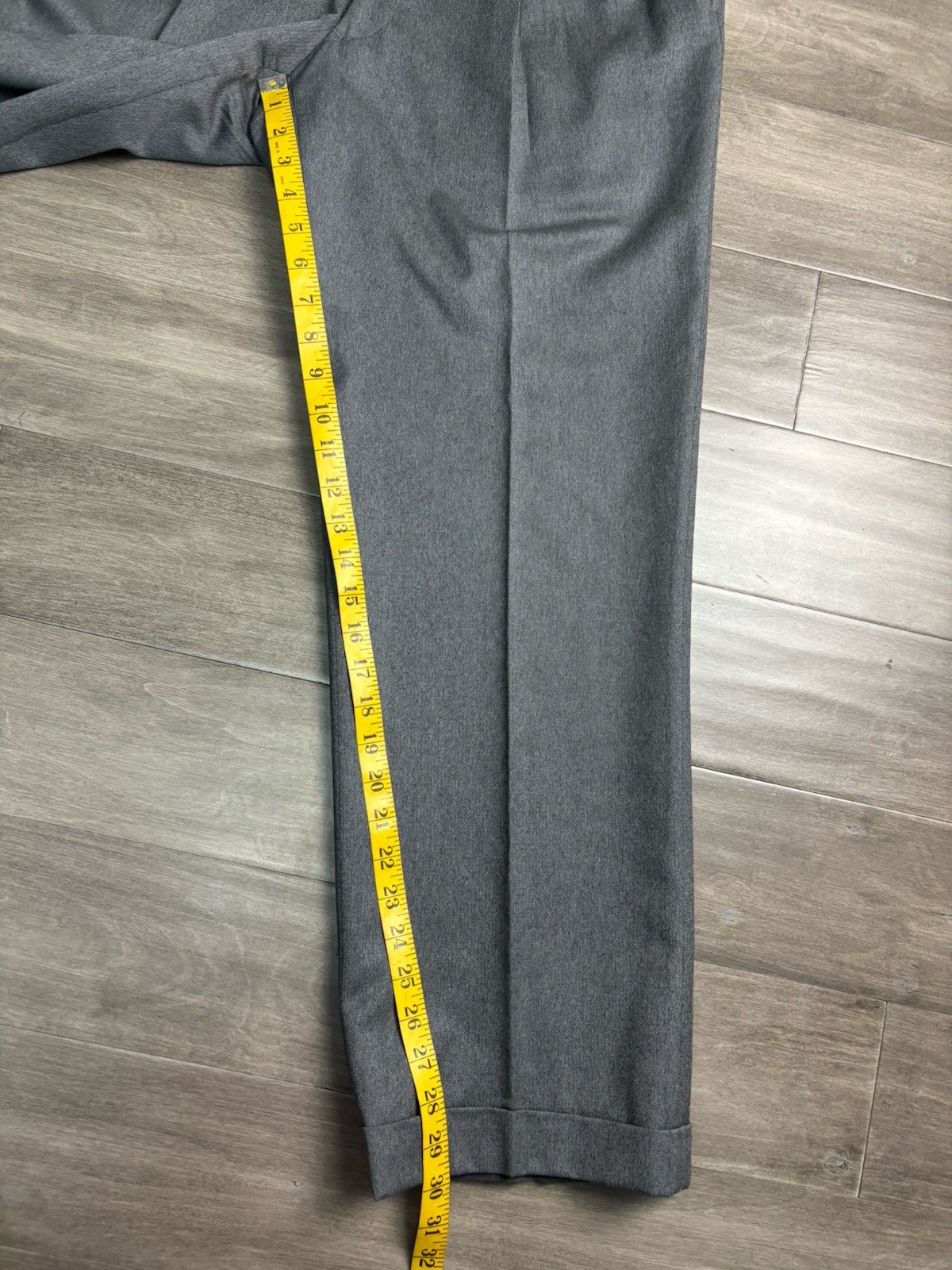 Oxxford Kenilworth Super Worsted 2 Piece Suit Size 42 Gray Pants 34×30