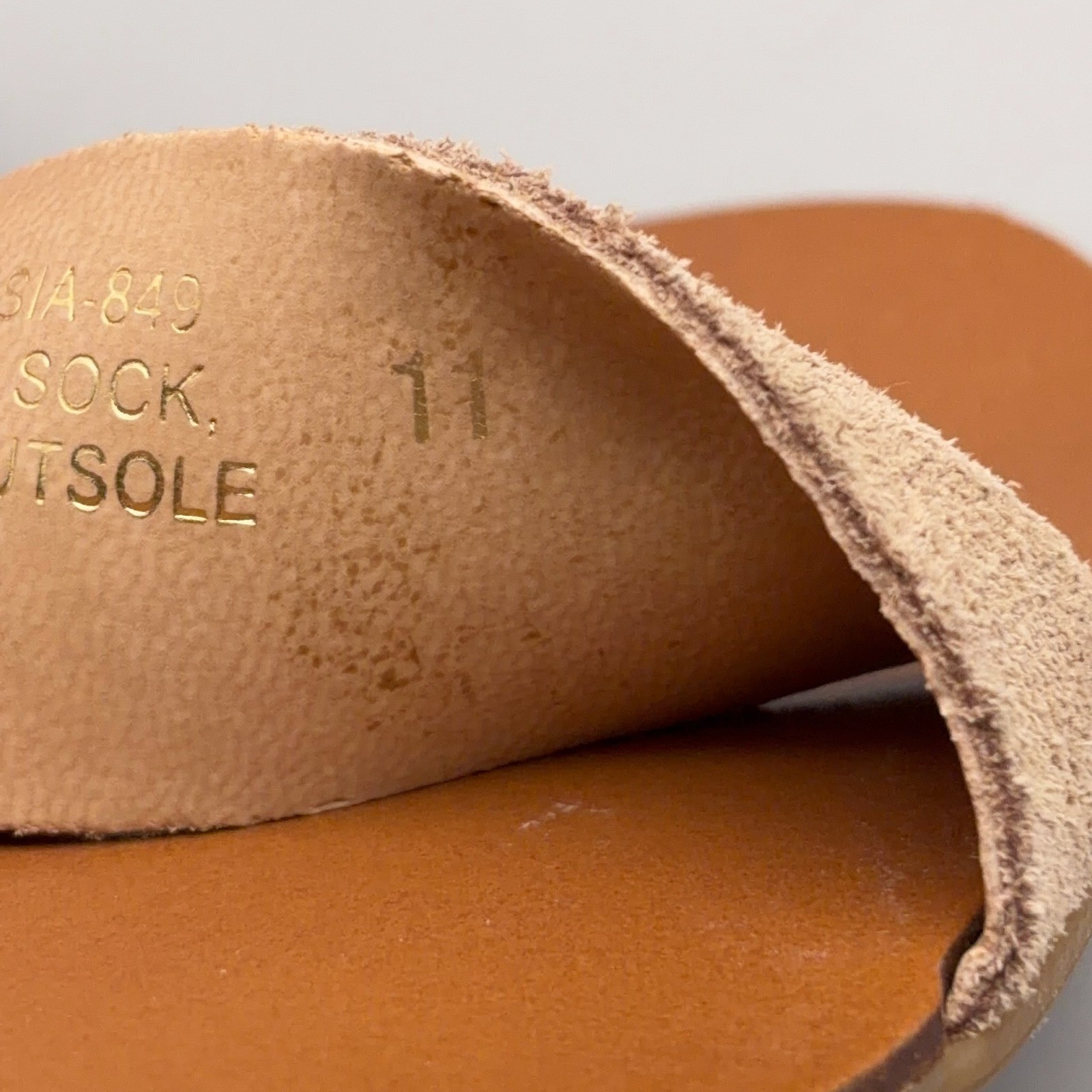 Steve Madden Sandals Women 11 Tan Tassel Ankle Wrap Boho Festival