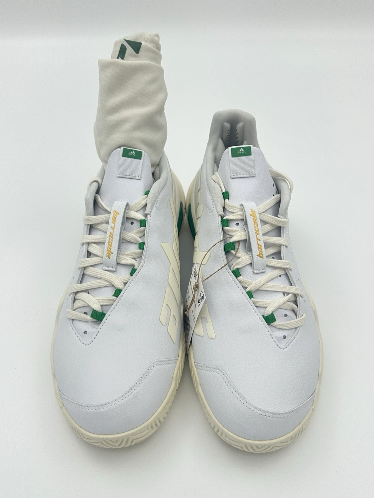 Adidas Barricade U Stanniversary Men’s Size 10 White Green Tennis Shoes GZ1408
