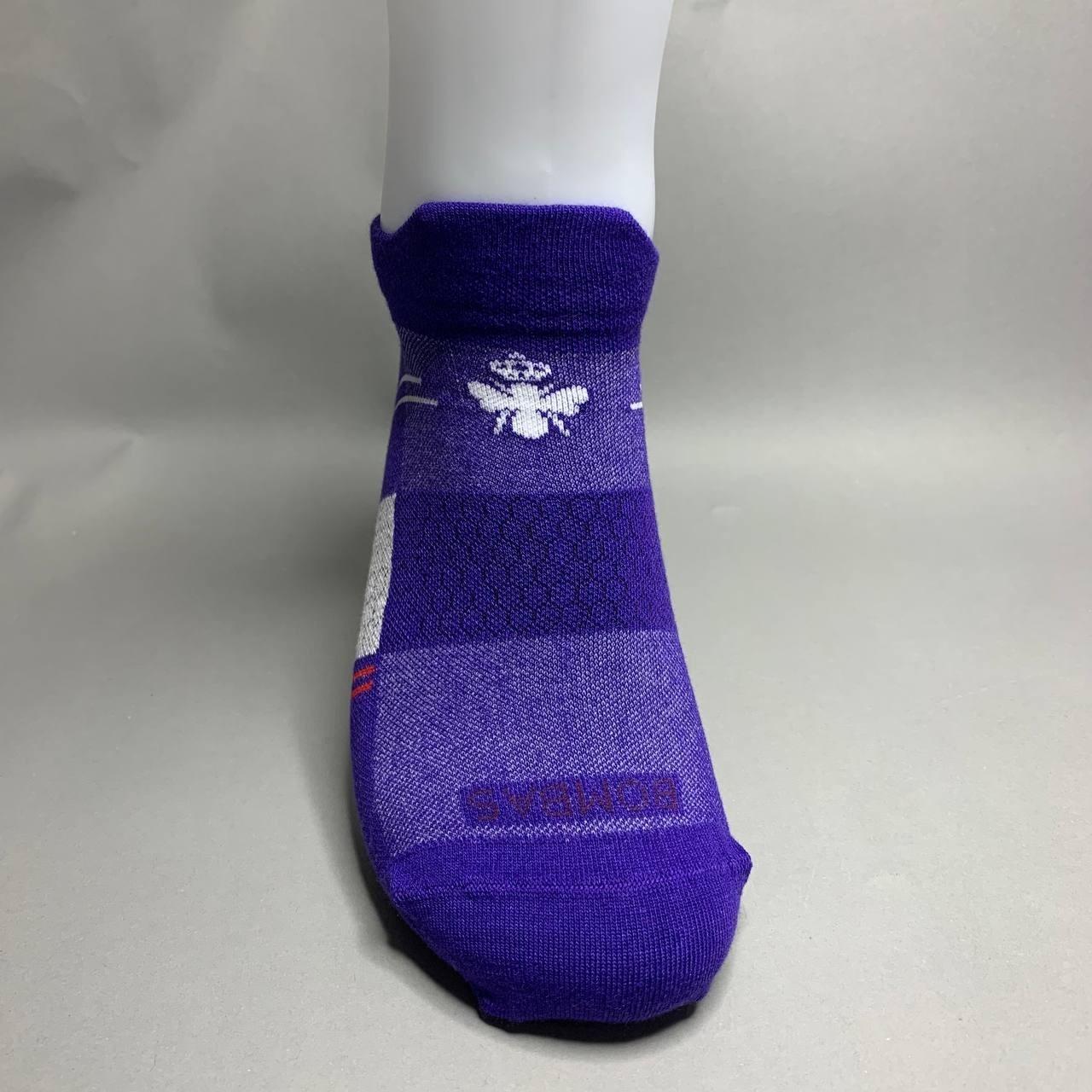 Bombas Men Ankle Socks 4 Pairs Blue Size M L XL Cushioned Athletic Sport