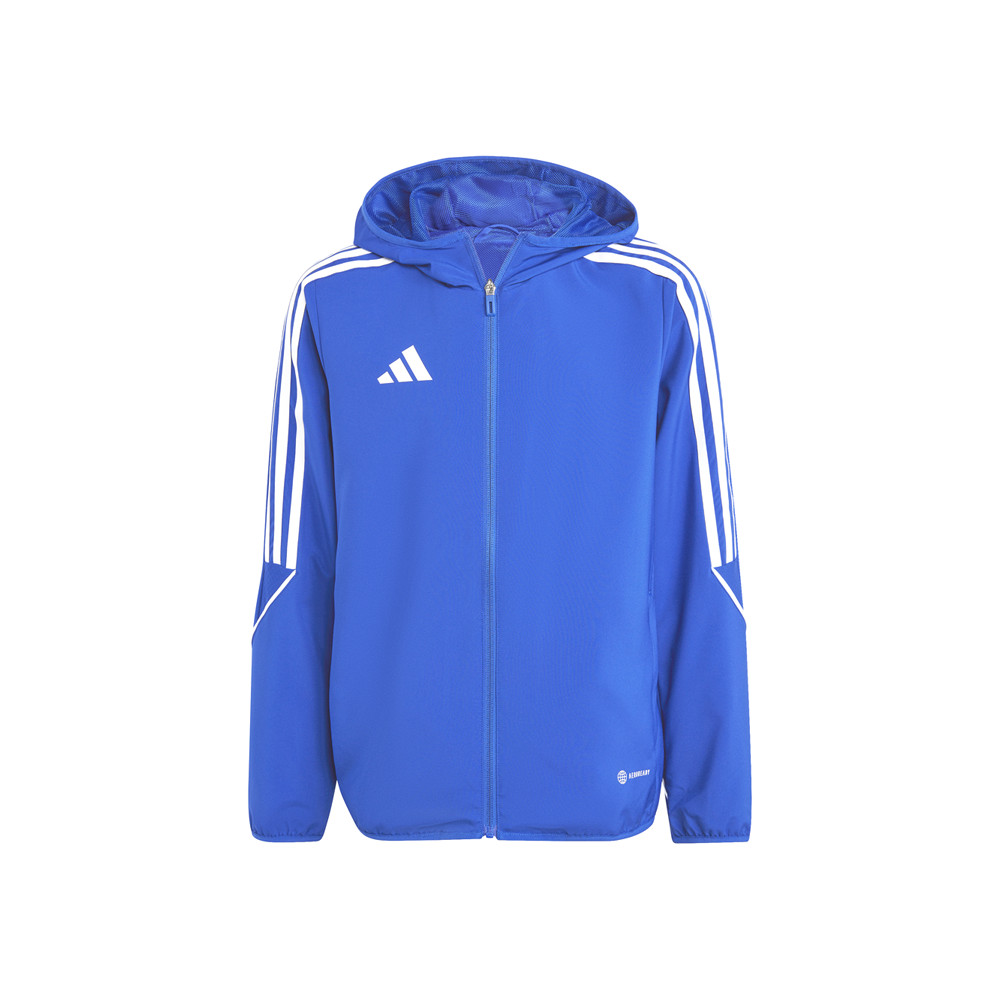adidas Tiro 23 League Windbreaker Boys Blue Casual Athletic Outerwear IA1626-A