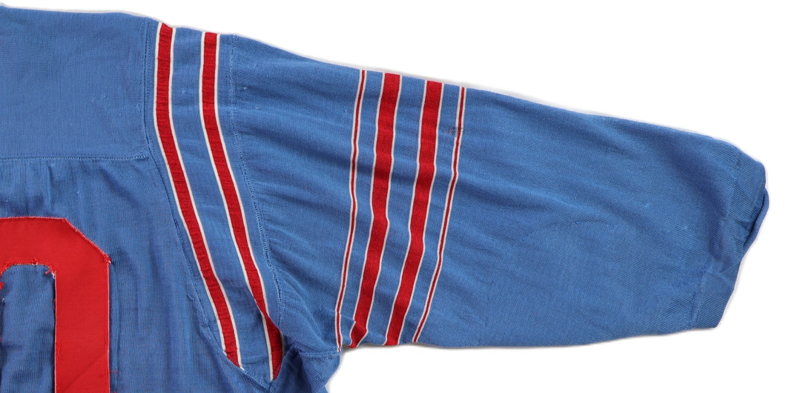 Vintage 50s 60s 2XL XXL Spalding Spaulding USA Striped Athletic Jersey Shirt