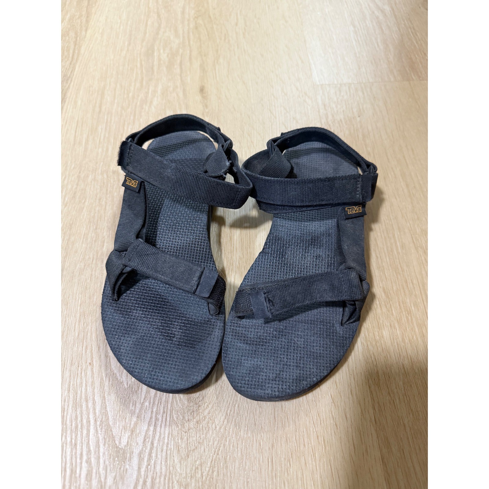 Teva Original Universal Black Strappy Sport Sandals Womens Size 7