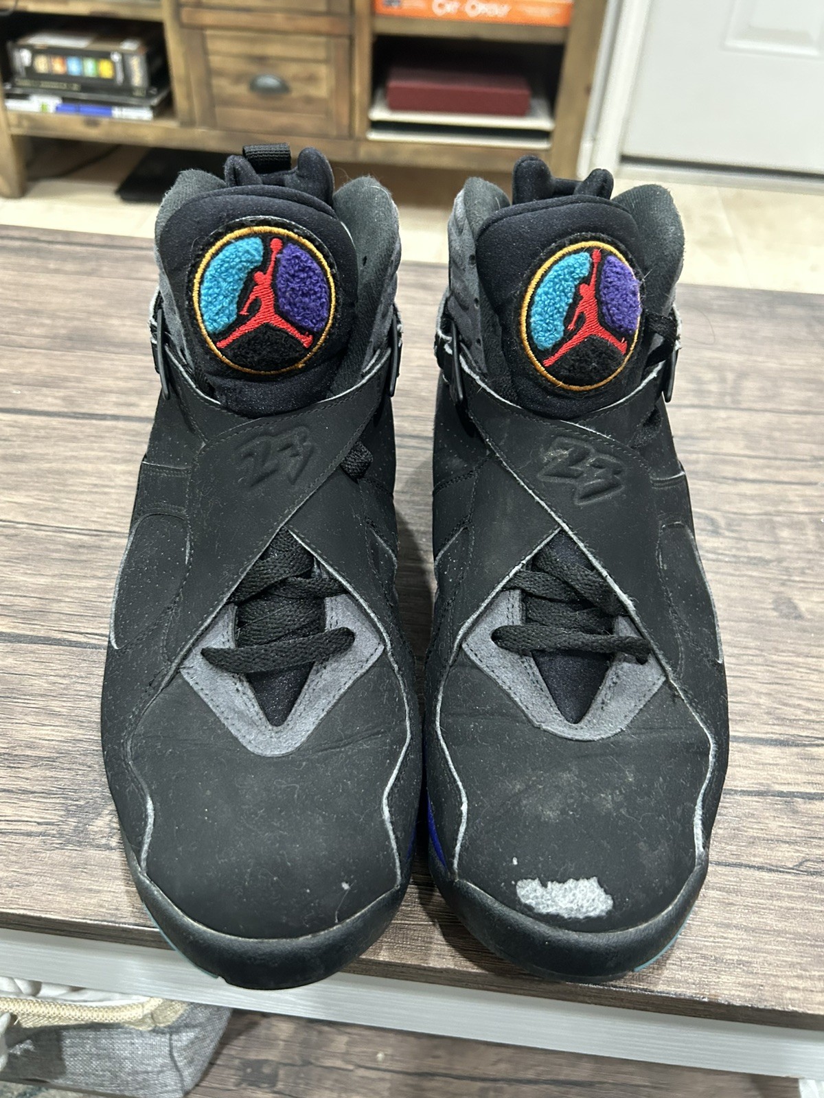 Air Jordan 8 Retro “Aqua” Size 11 – Used – No Box – Read Description