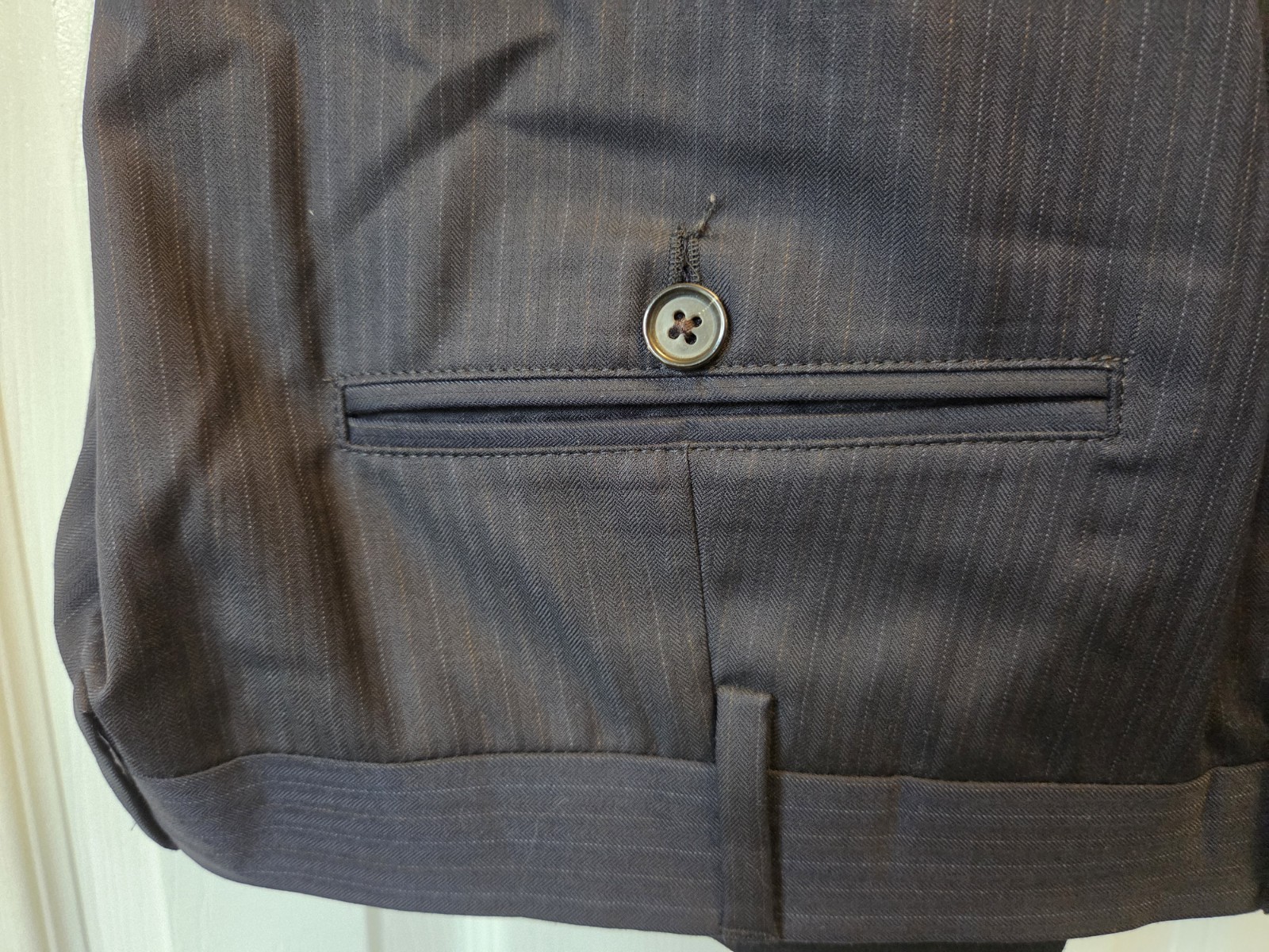 Brooks Brothers Vitale Barberis Canonico 1818 Madison Pinstripe Suit 50R