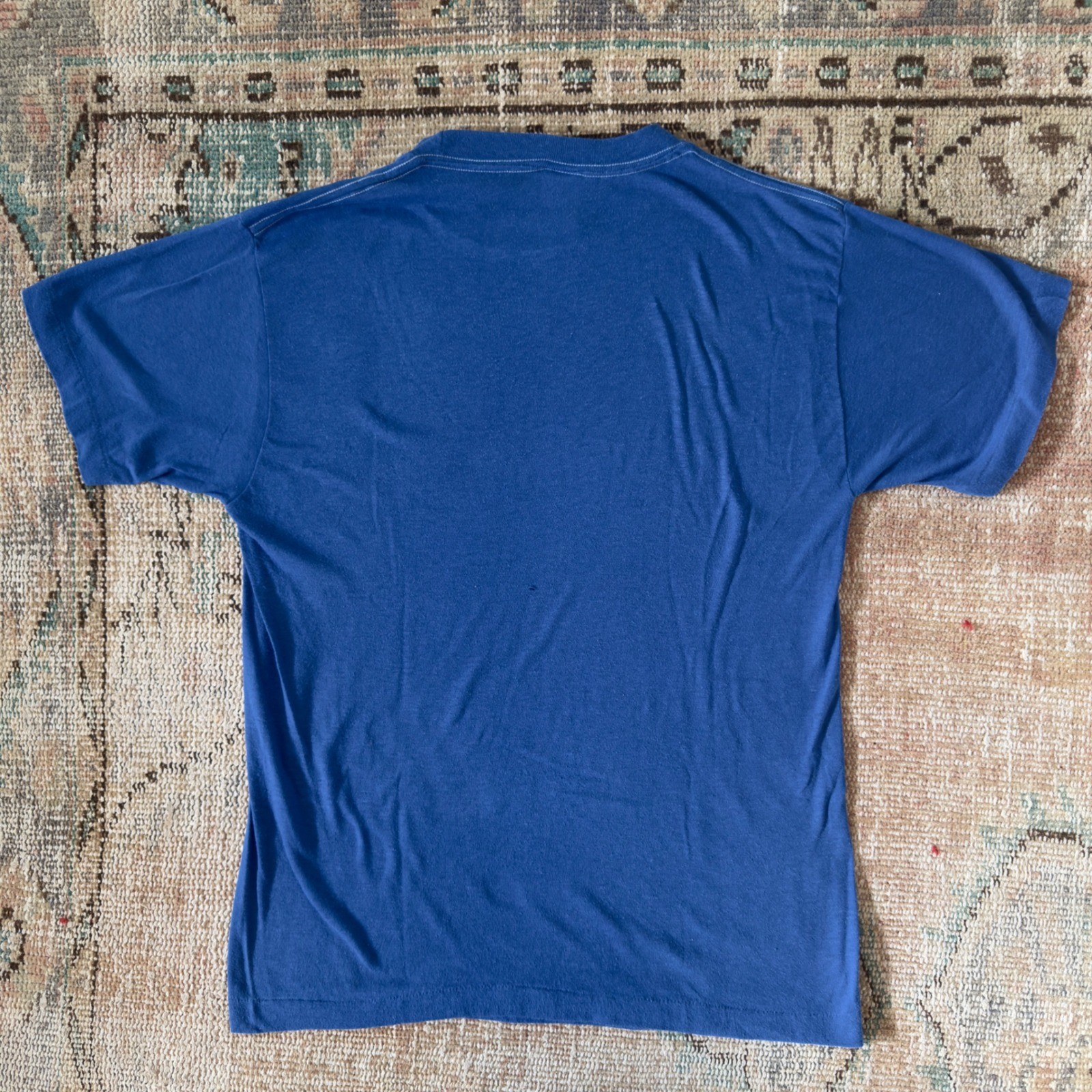 Vintage Ched by Anvil New Hampshire State Seal T-Shirt Blue 50/50 Made in USA L