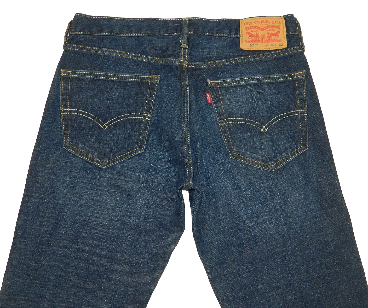 Men’s Levi’s Jeans 527 Slim Boot Cut Denim Tag 32×32 measured size 31×31