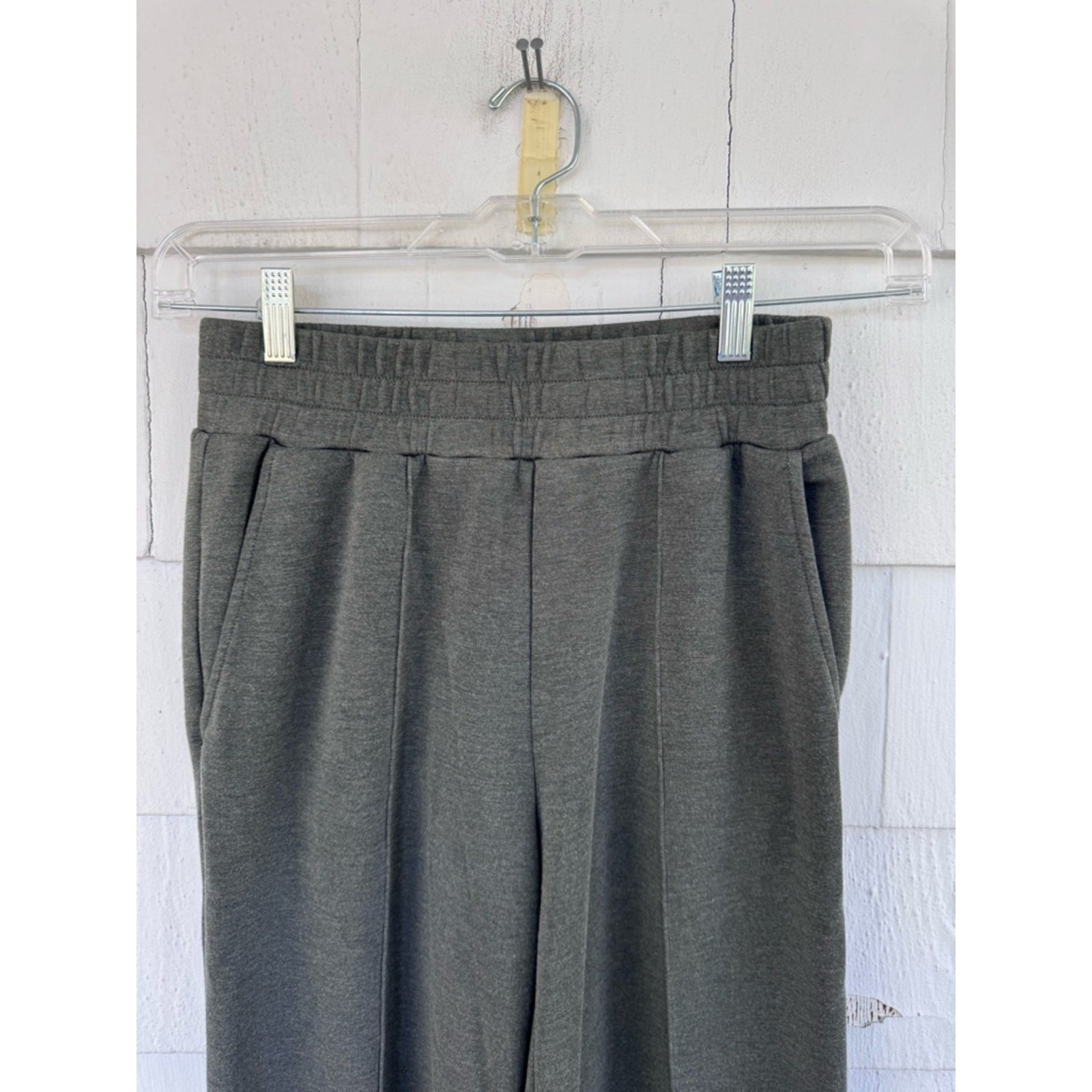 Varley The Wide Leg Pant in Olive Marl size XS