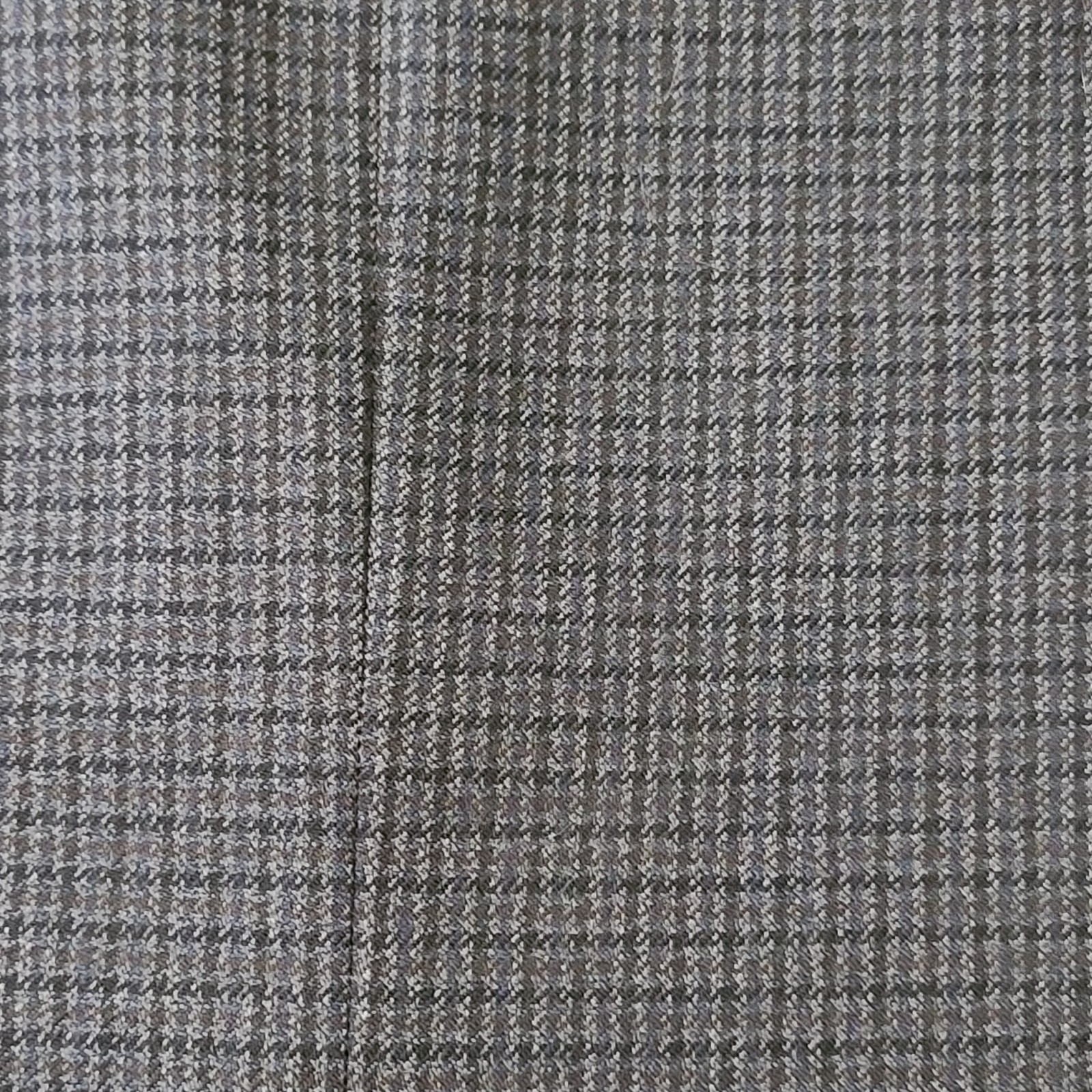 Mens Lauren Ralph Lauren Houndstooth Two Button Blazer 44R Gray 100% Wool