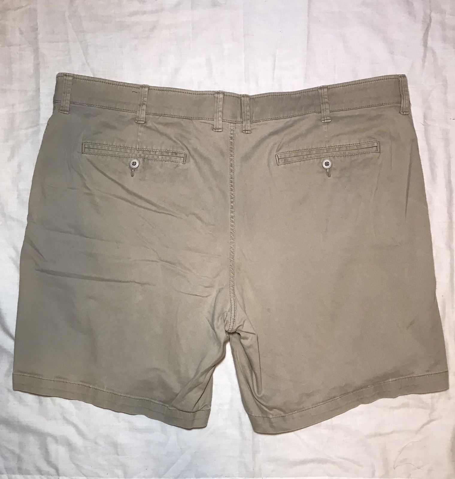 Foundry Mens 4X Tan Khaki Casual Golf Walking Shorts Size 52 X 10 NWOT