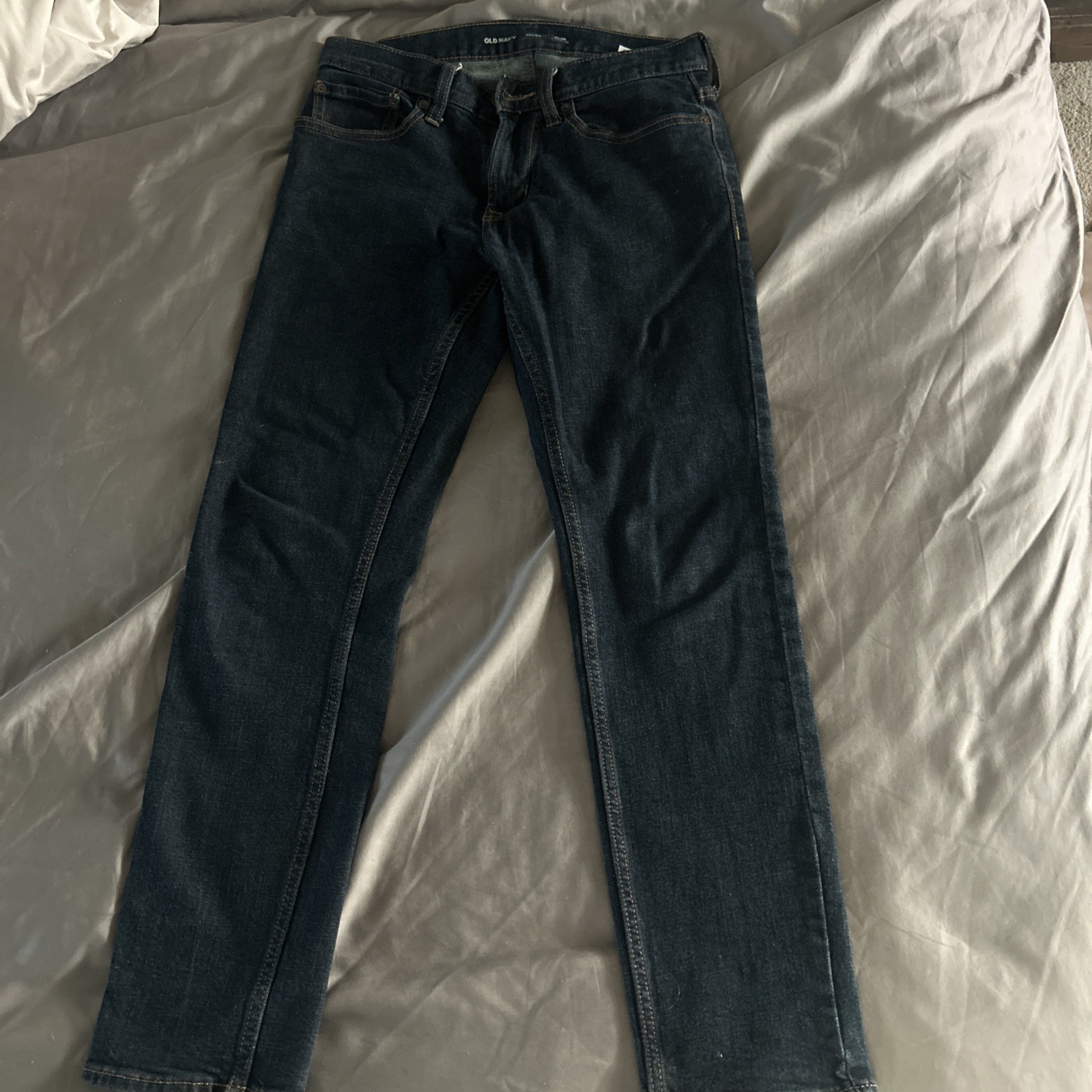 Old Navy Indigo Dark Wash Jeans 29×30 Built In Flex